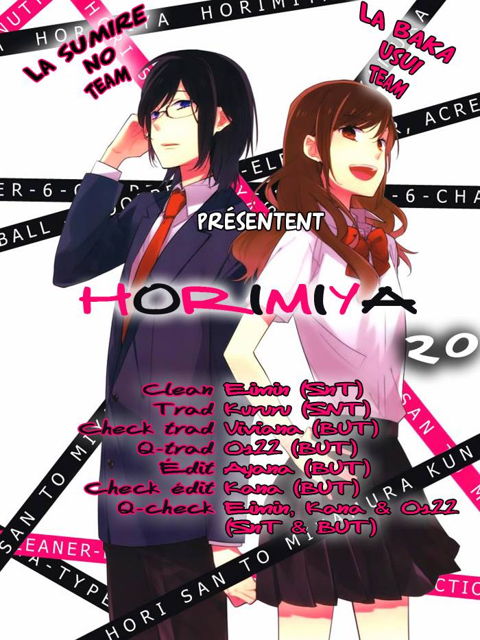 Read Horimiya FR Manga Online