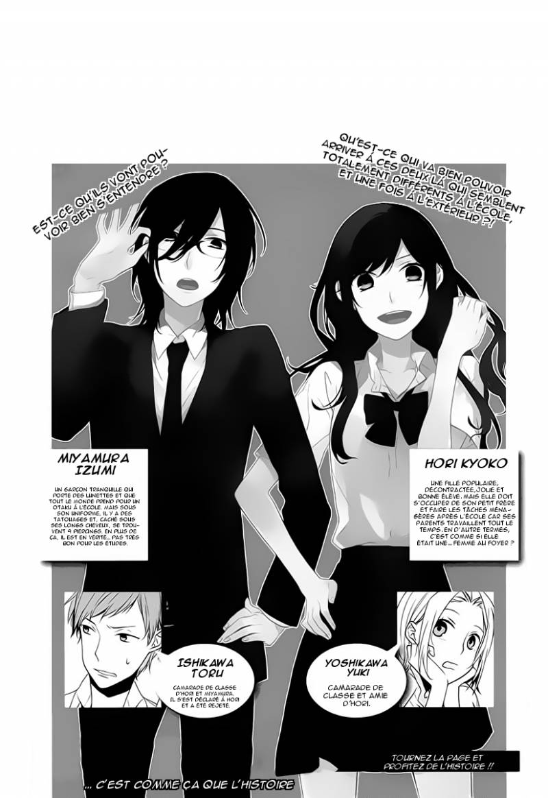 Read Horimiya FR Manga Online