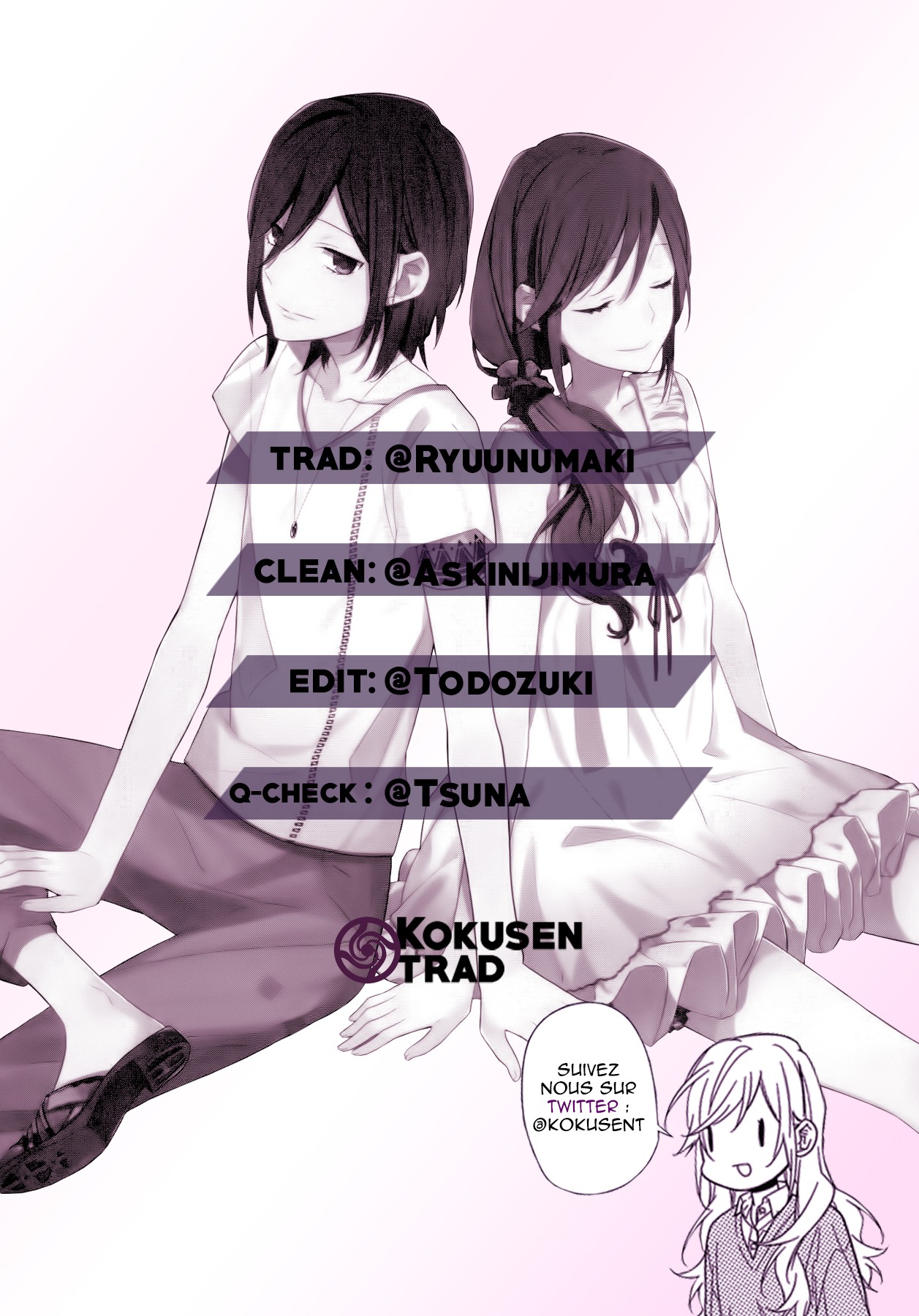 Read Horimiya FR Manga Online