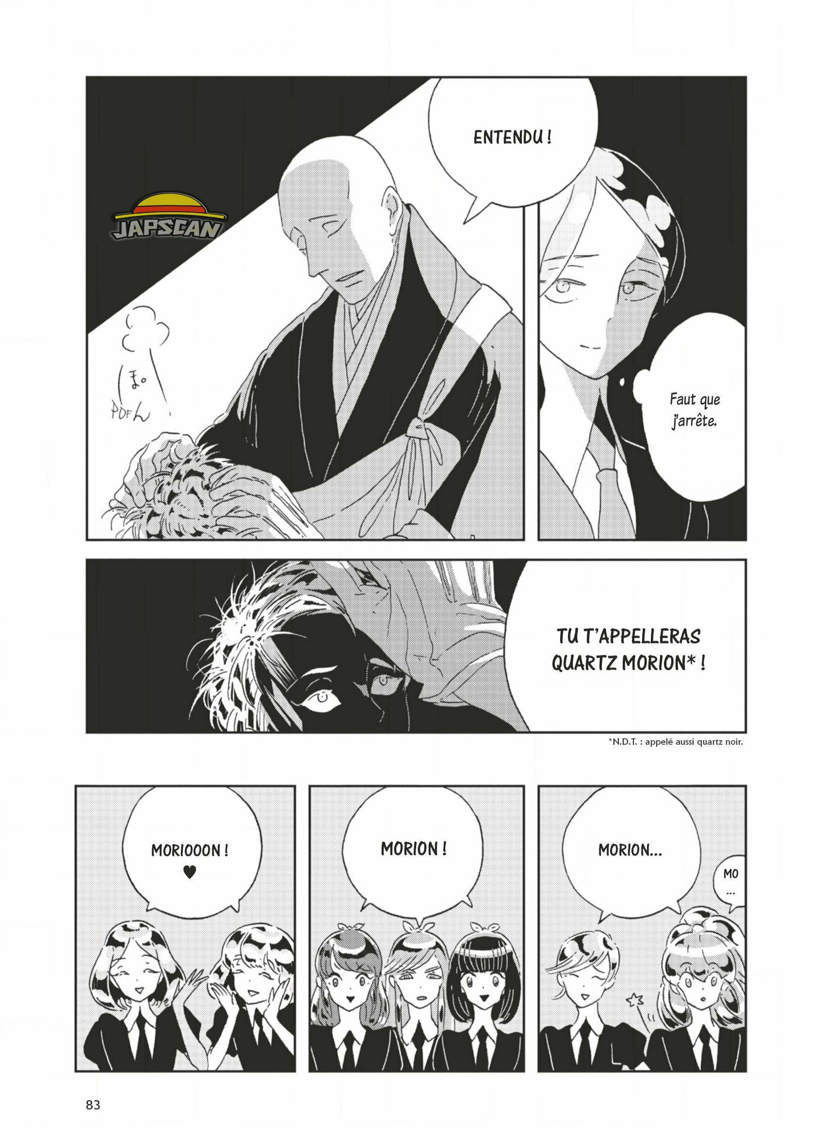 Read Houseki no Kuni FR Manga Online