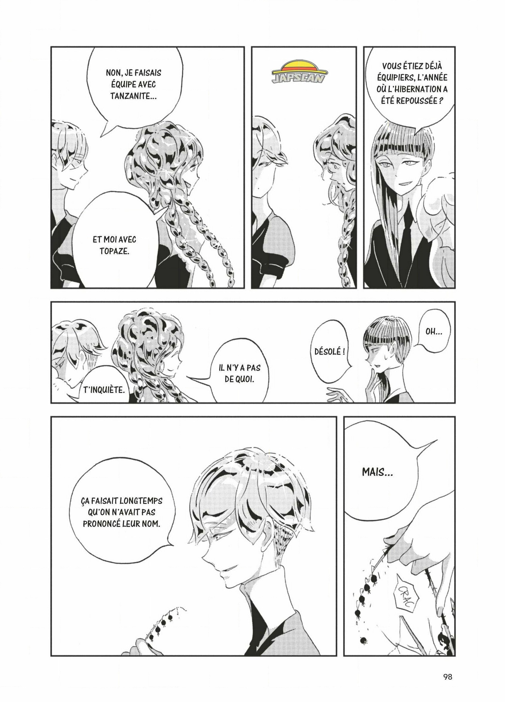 Read Houseki no Kuni FR Manga Online