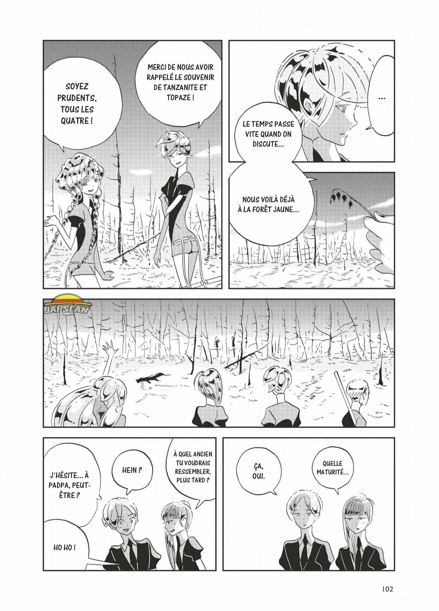 Read Houseki no Kuni FR Manga Online