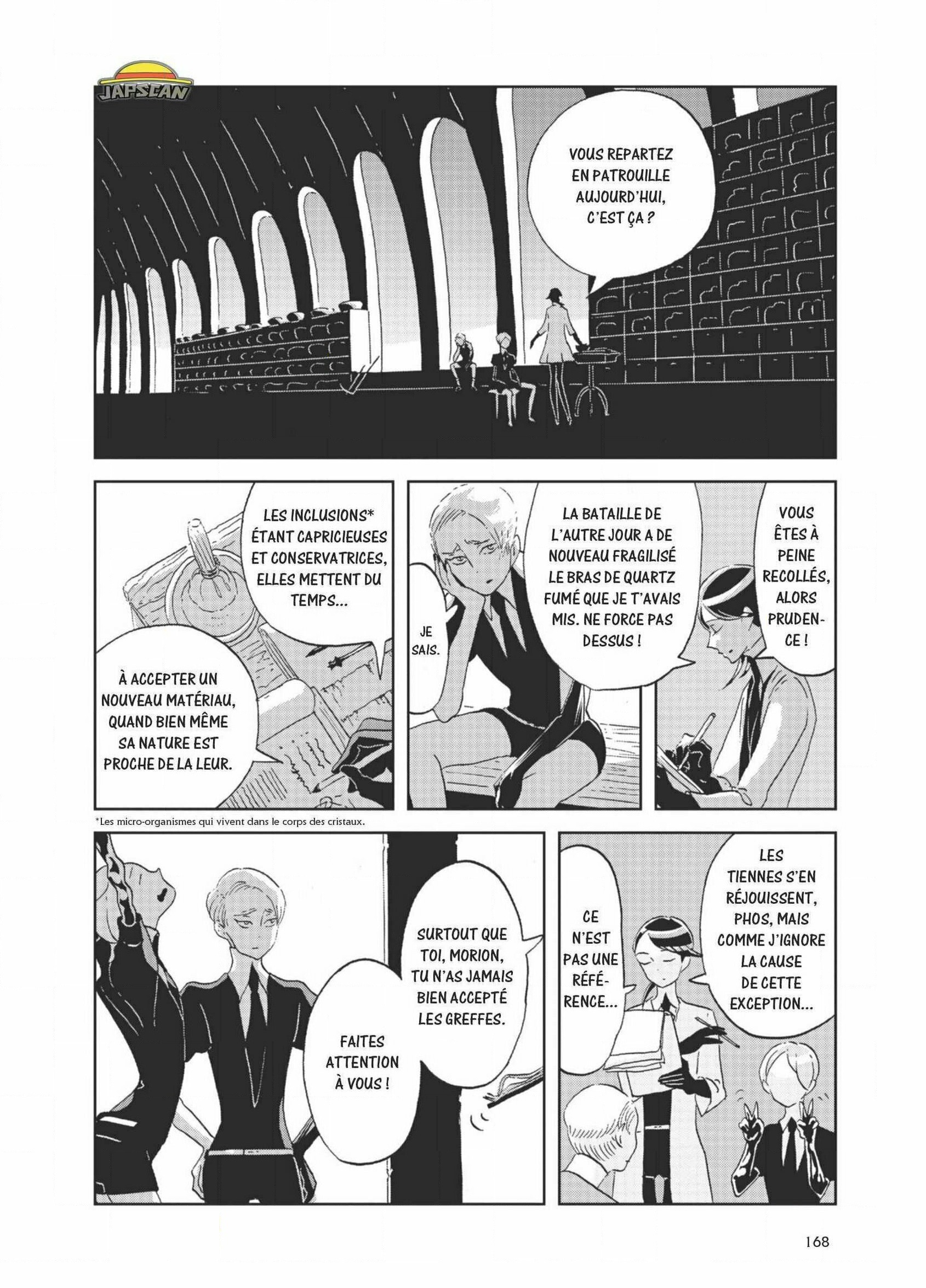 Read Houseki no Kuni FR Manga Online