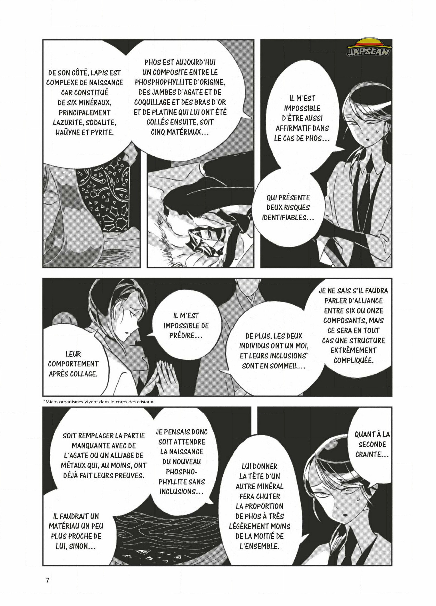 Read Houseki no Kuni FR Manga Online