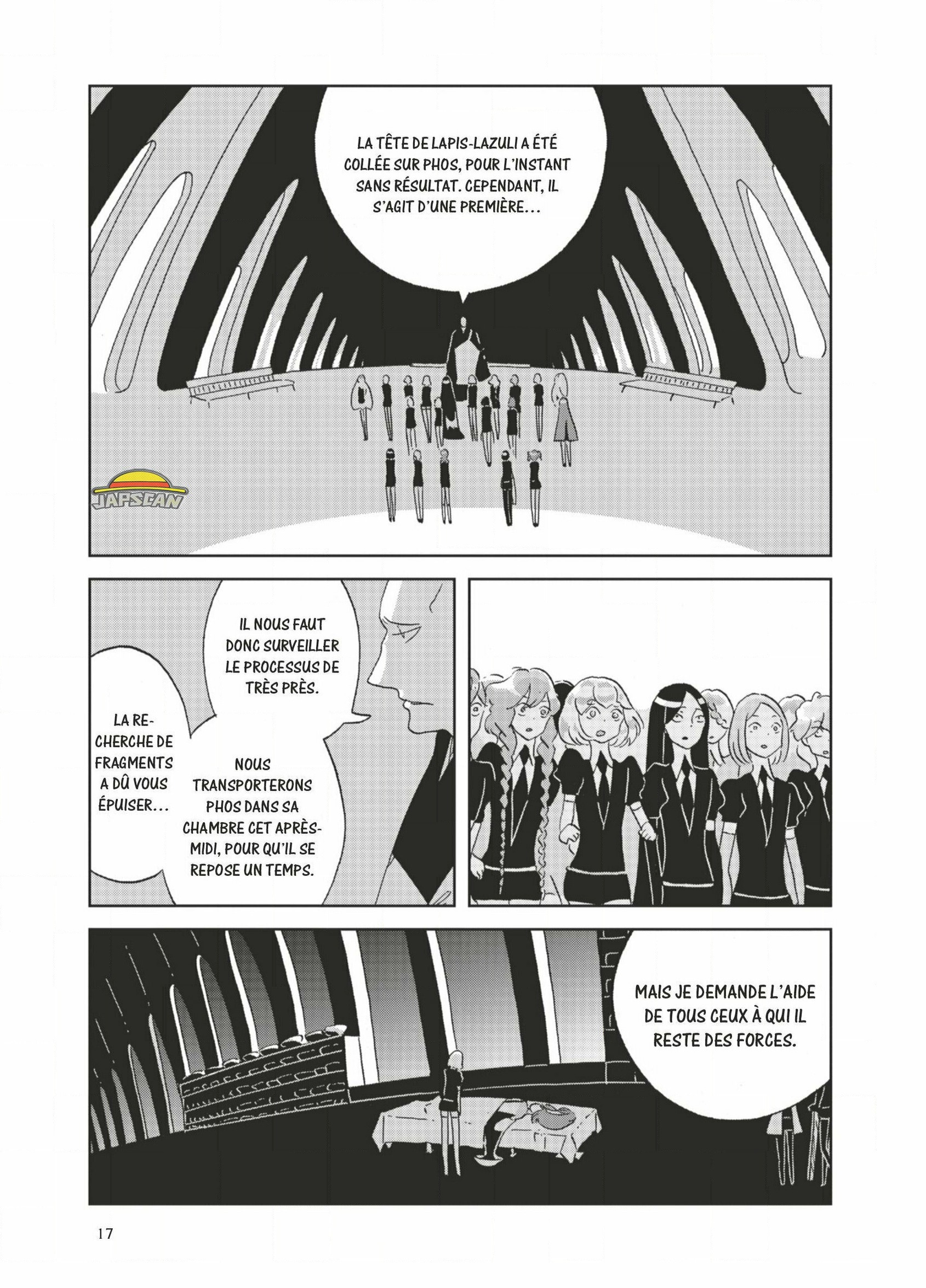 Read Houseki no Kuni FR Manga Online