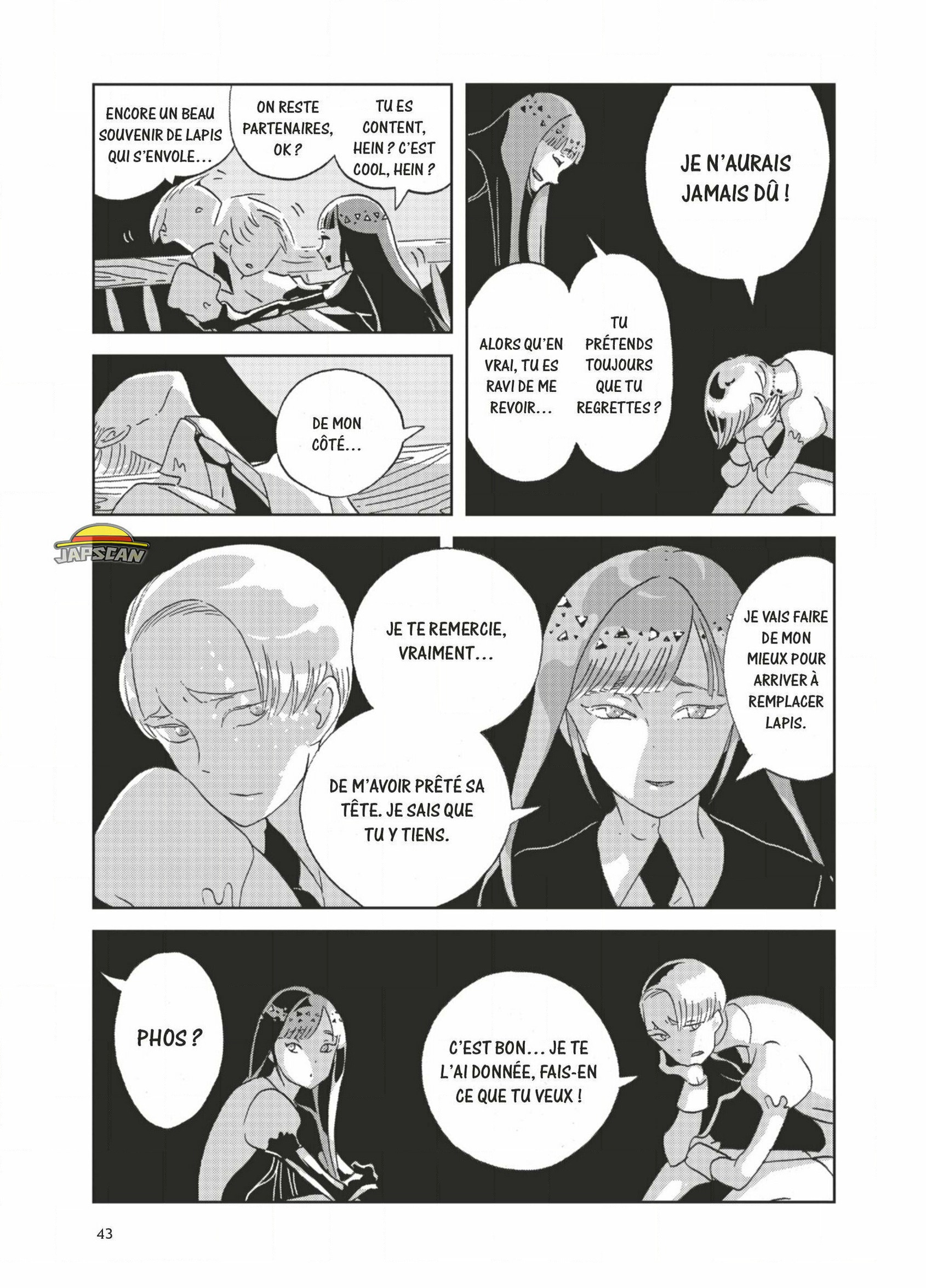 Read Houseki no Kuni FR Manga Online