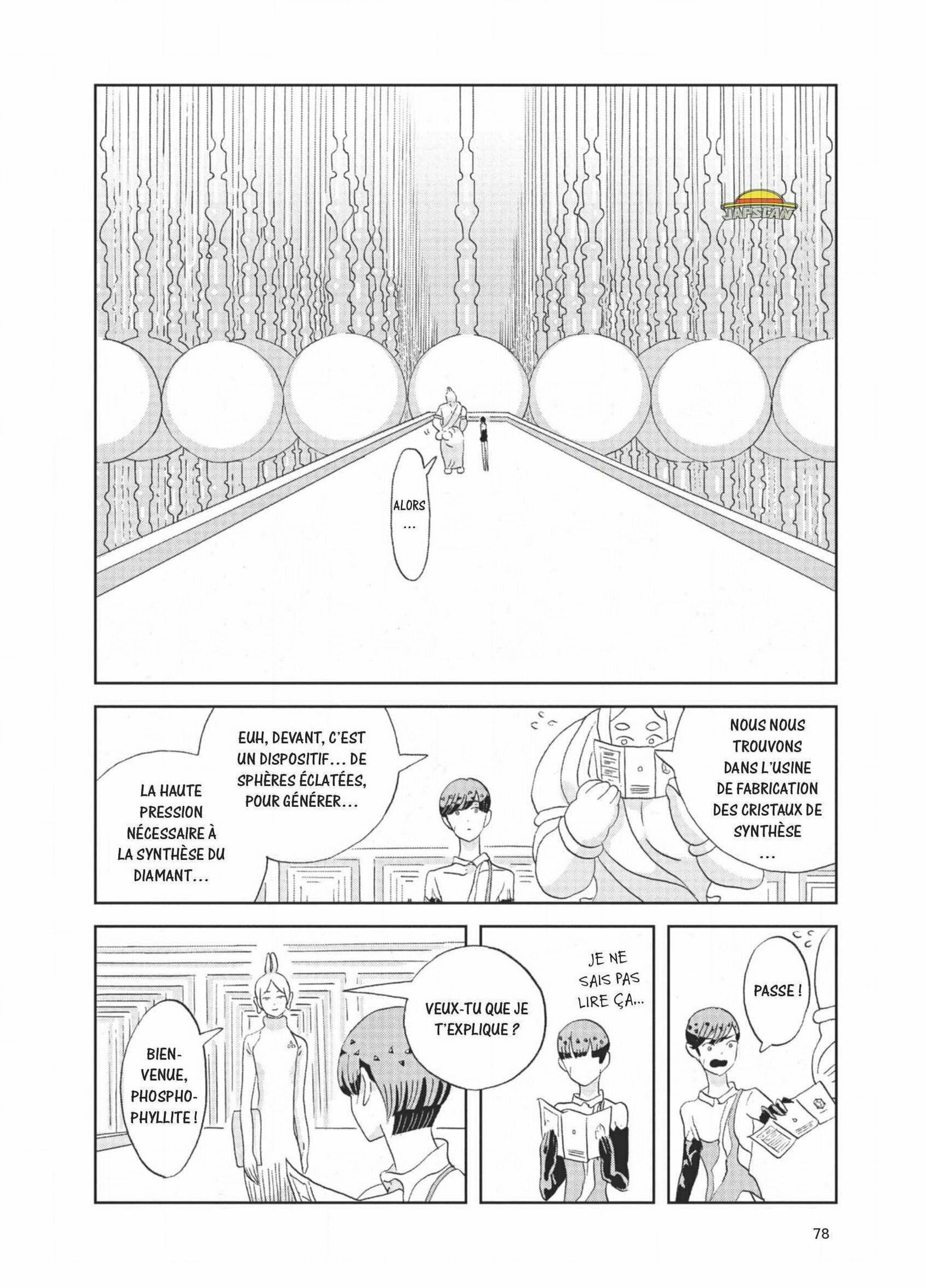 Read Houseki no Kuni FR Manga Online