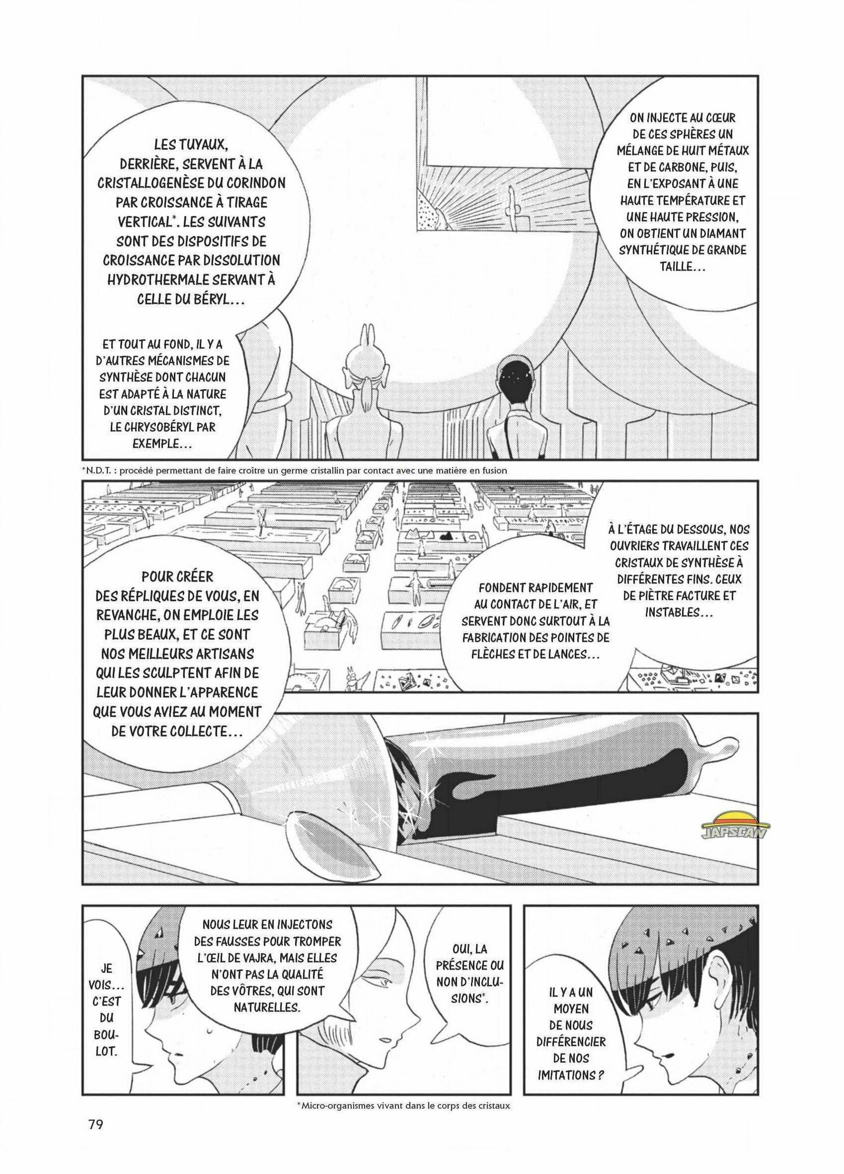 Read Houseki no Kuni FR Manga Online