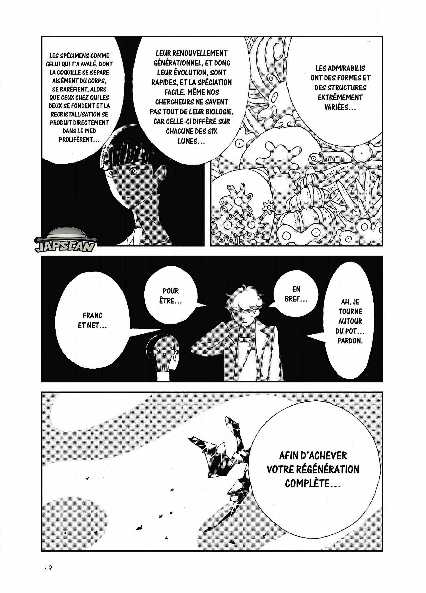 Read Houseki no Kuni FR Manga Online