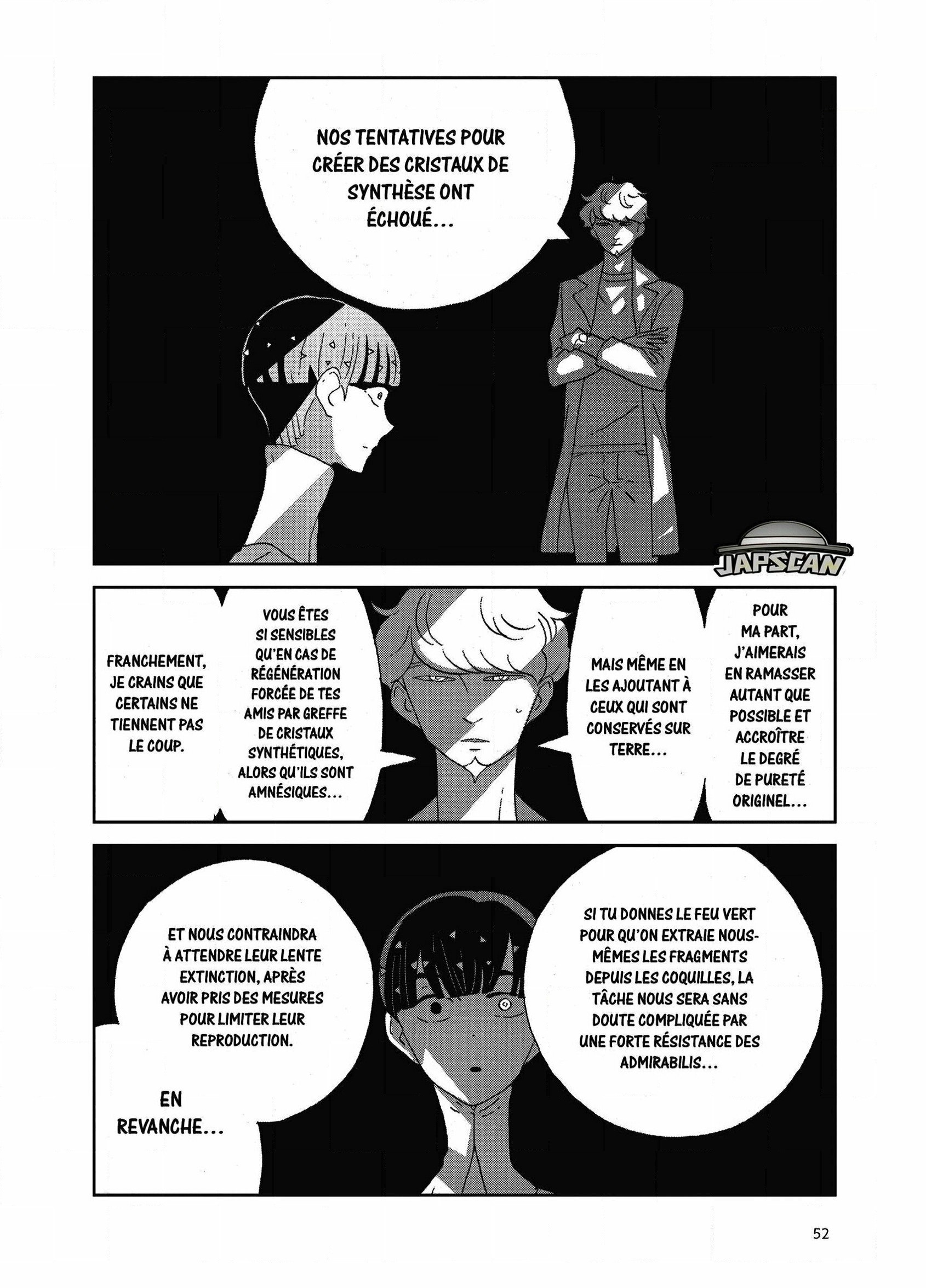 Read Houseki no Kuni FR Manga Online