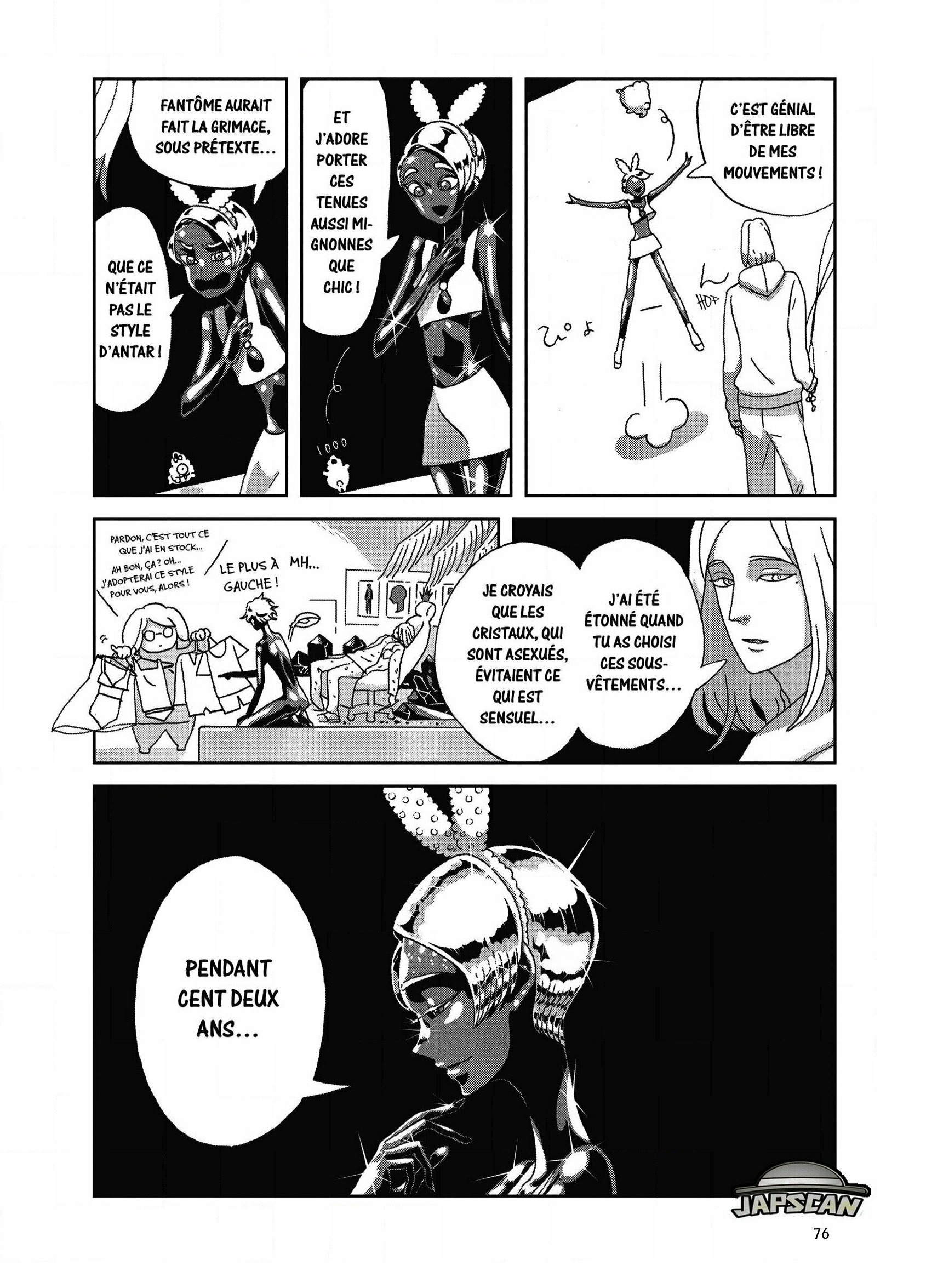 Read Houseki no Kuni FR Manga Online