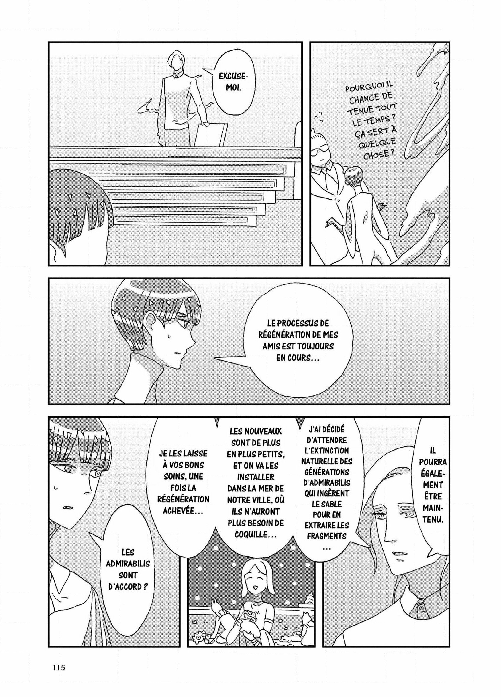 Read Houseki no Kuni FR Manga Online