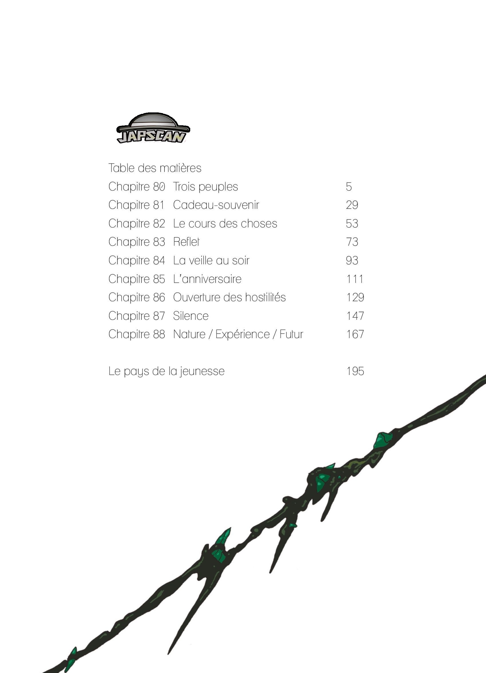 Read Houseki no Kuni FR Manga Online