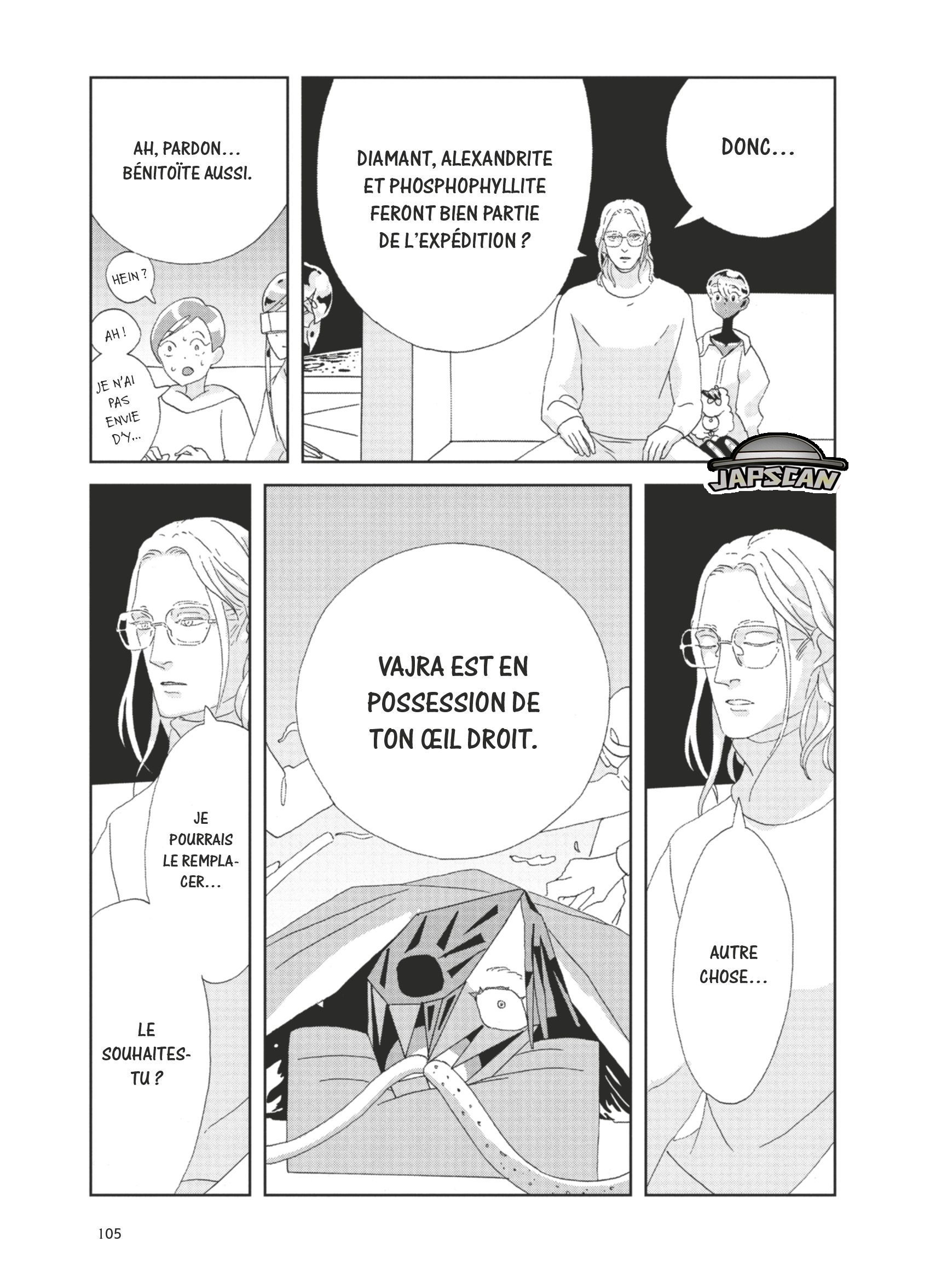 Read Houseki no Kuni FR Manga Online