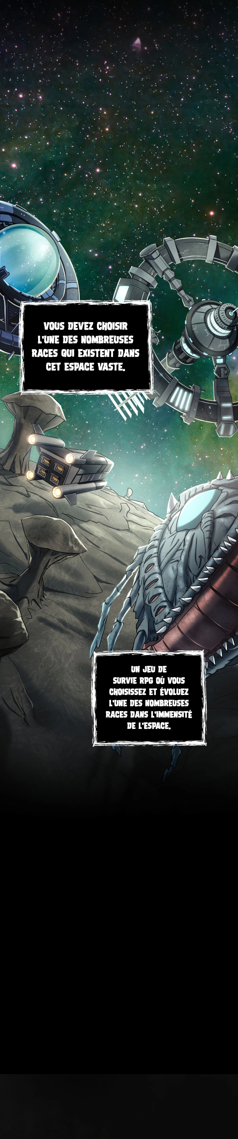 Read I Became An Evolving Space Monster FR Manga Online