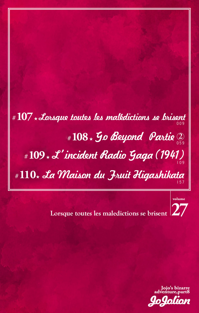 Read JoJolion _ JoJo's Bizarre Adventure Partie 8 (Couleurs) FR Manga Online