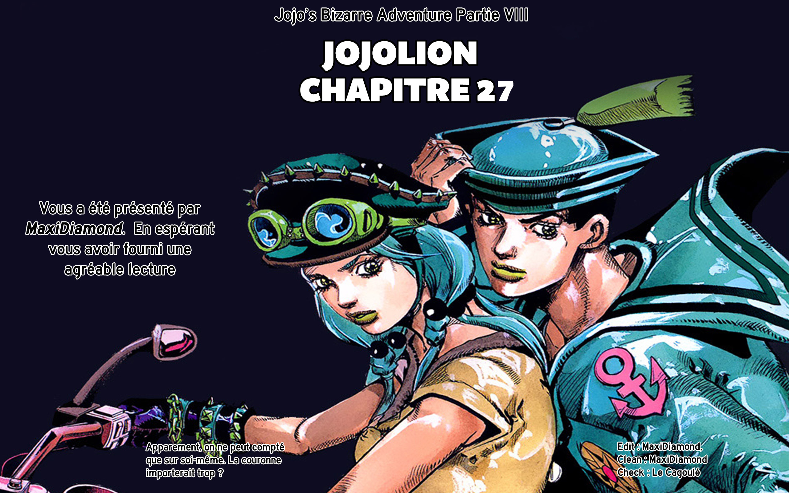 Read JoJolion _ JoJo's Bizarre Adventure Partie 8 (Couleurs) FR Manga Online