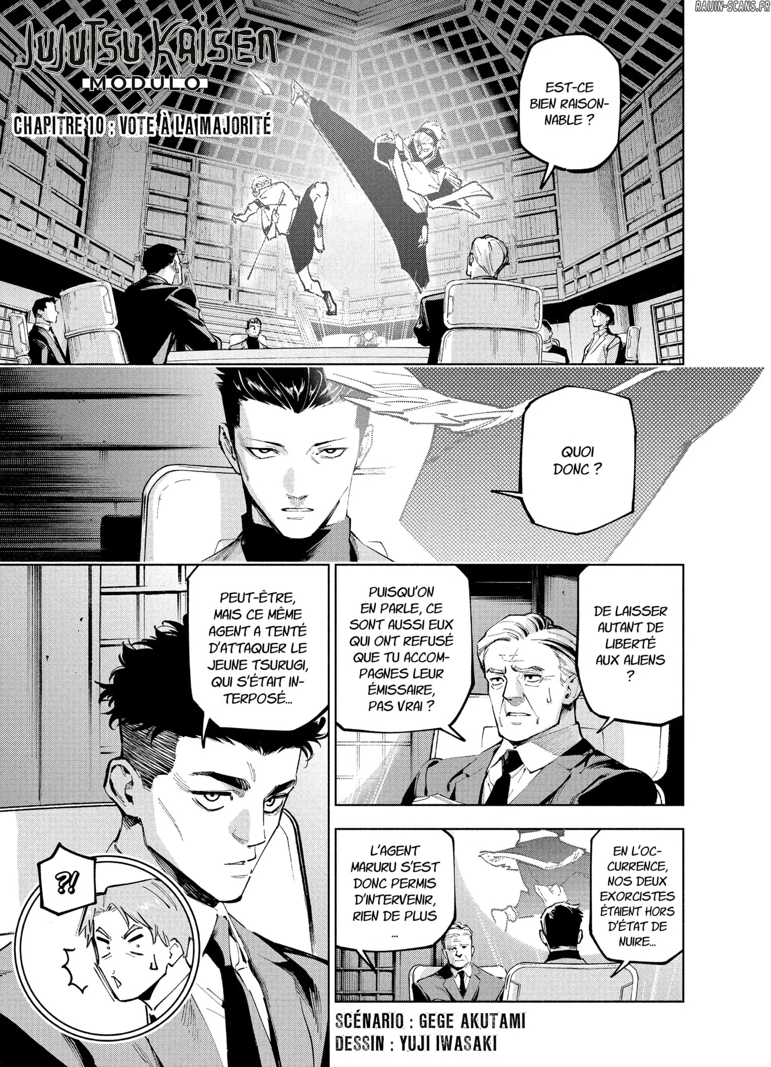 Read Jujutsu Kaisen Modulo FR Manga Online