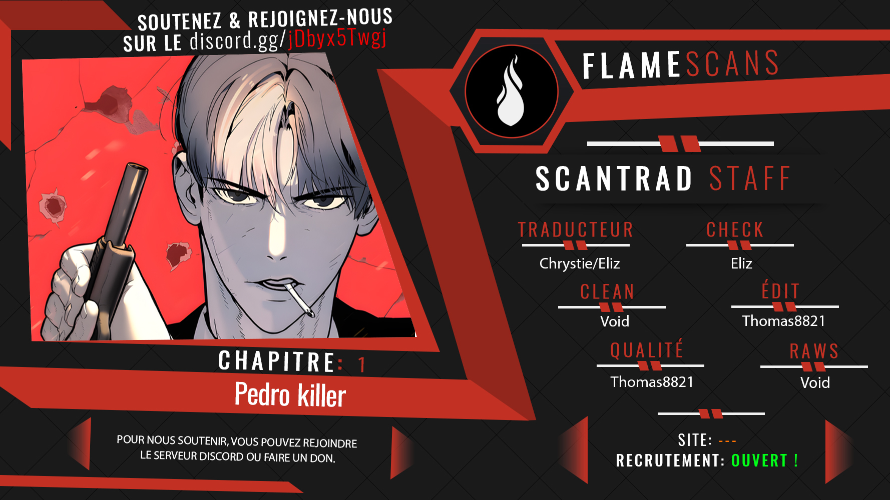 Read Killer Pedro FR Manga Online