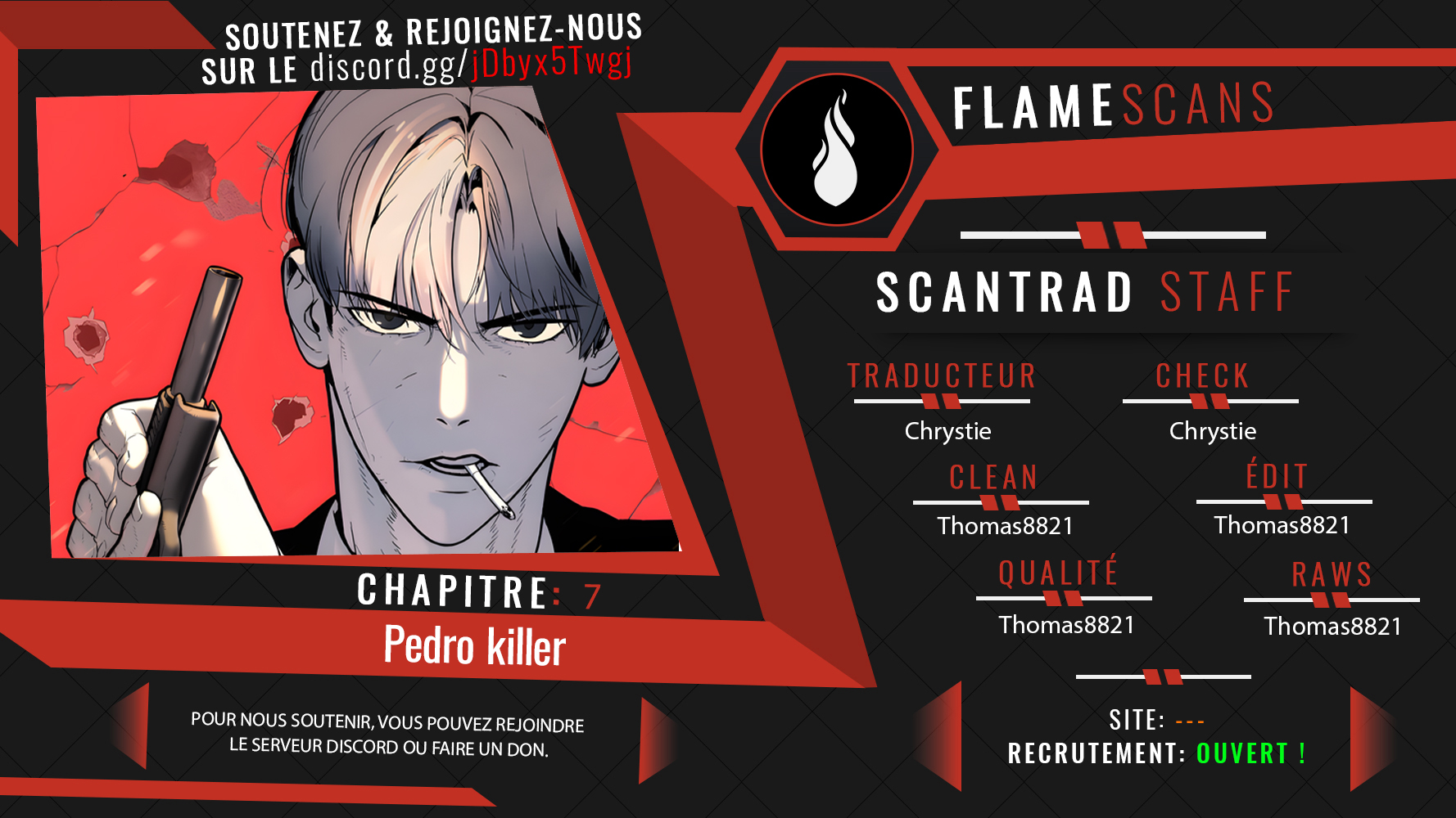 Read Killer Pedro FR Manga Online