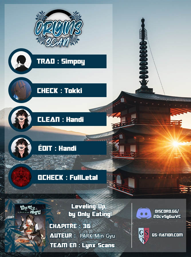 Read Leveling Up, By Only Eating! FR Manga Online