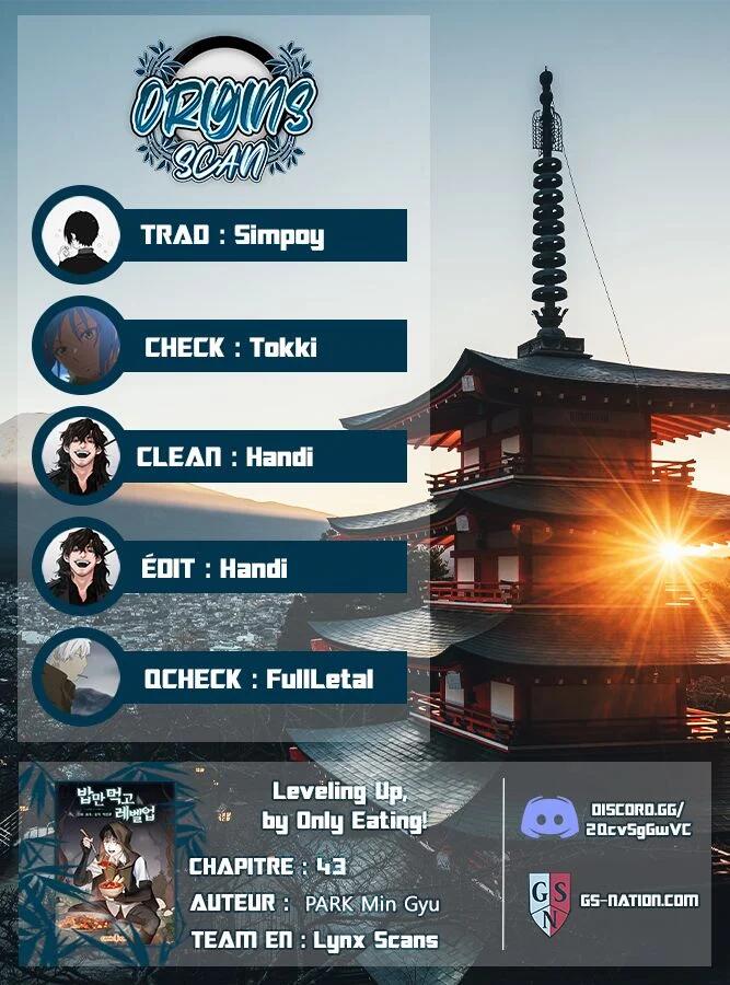 Read Leveling Up, By Only Eating! FR Manga Online