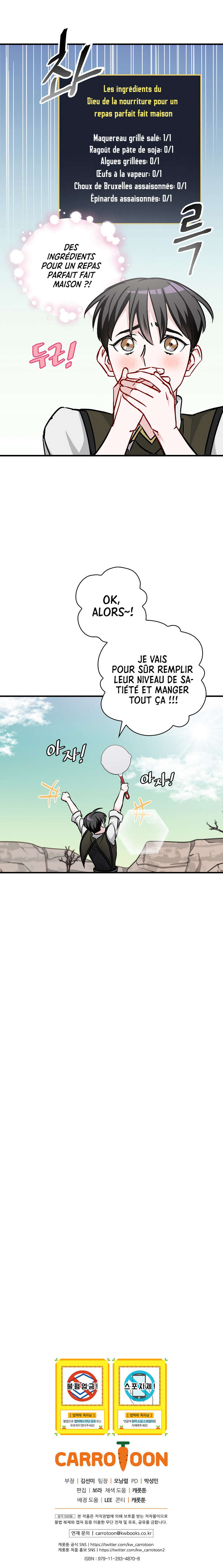 Read Leveling Up, By Only Eating! FR Manga Online