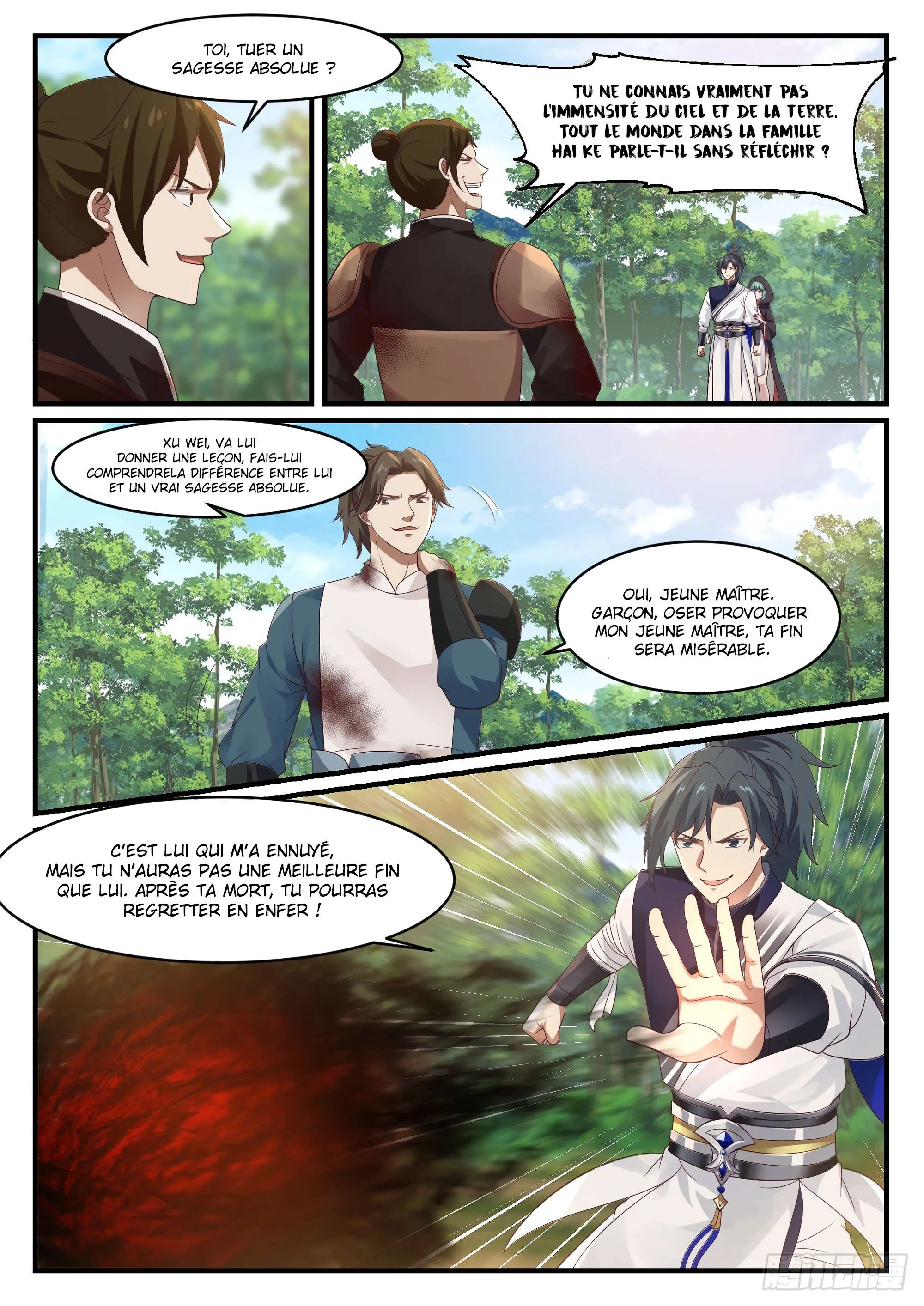 Read Martial Peak FR Manga Online