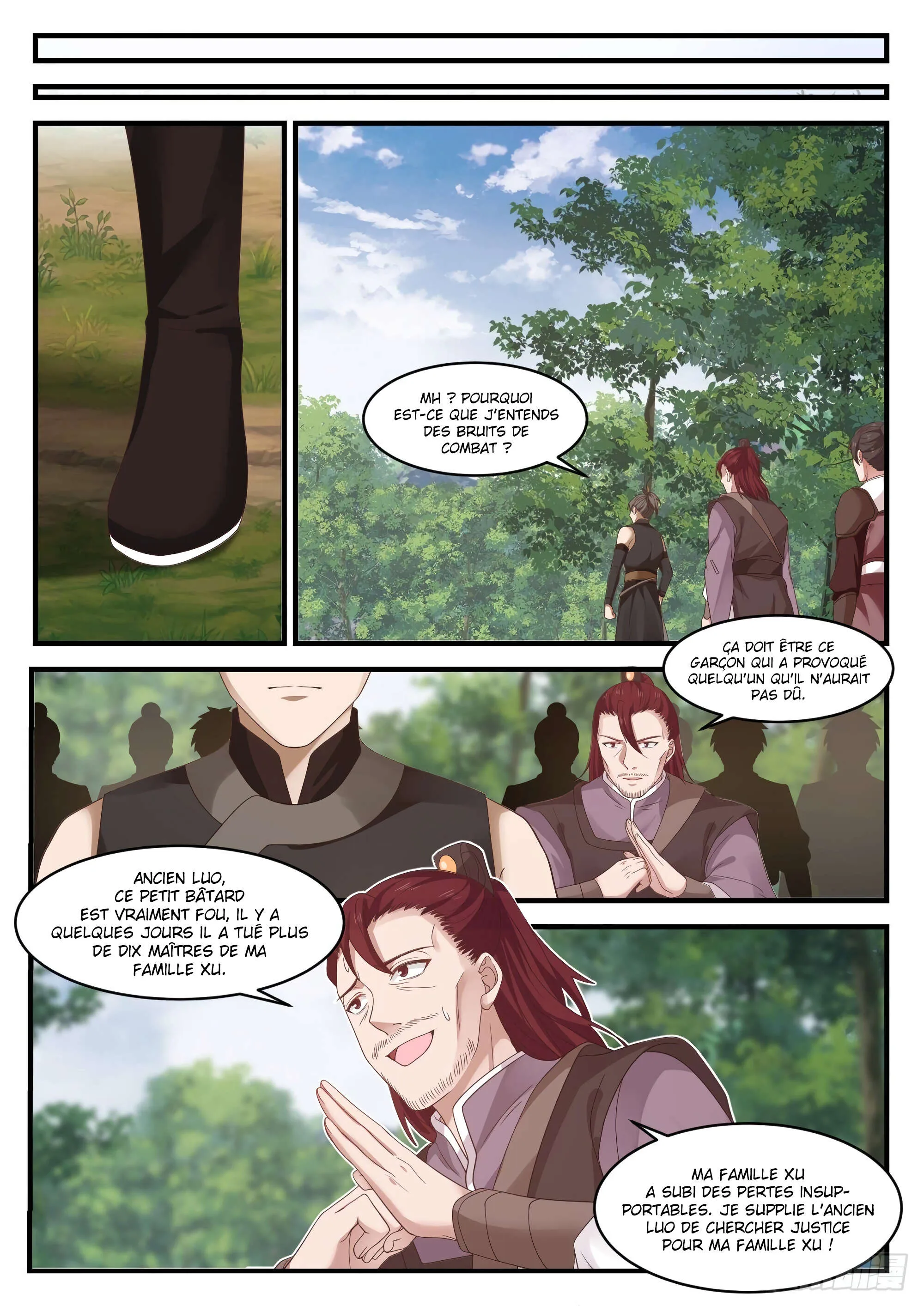 Read Martial Peak FR Manga Online