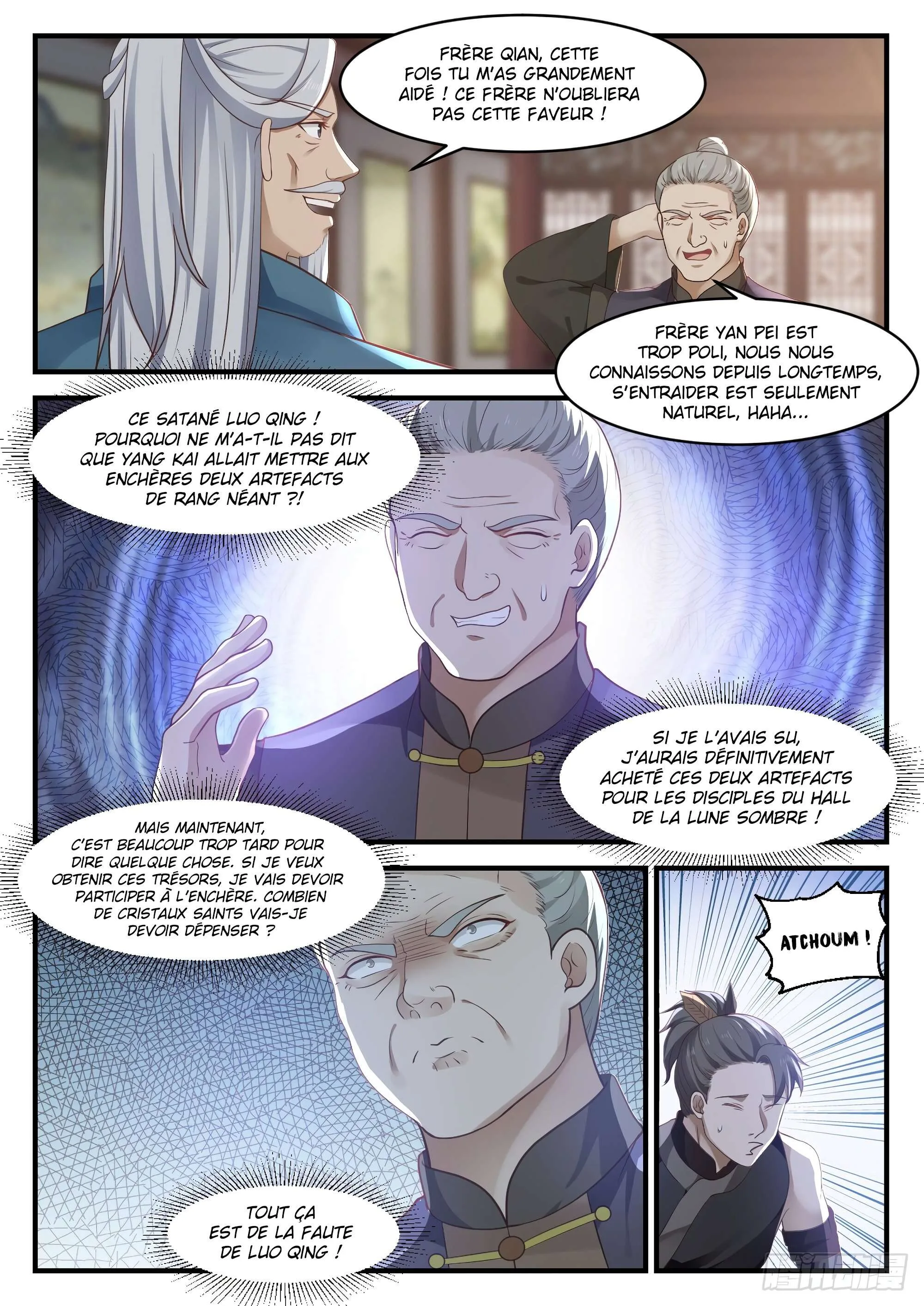 Read Martial Peak FR Manga Online