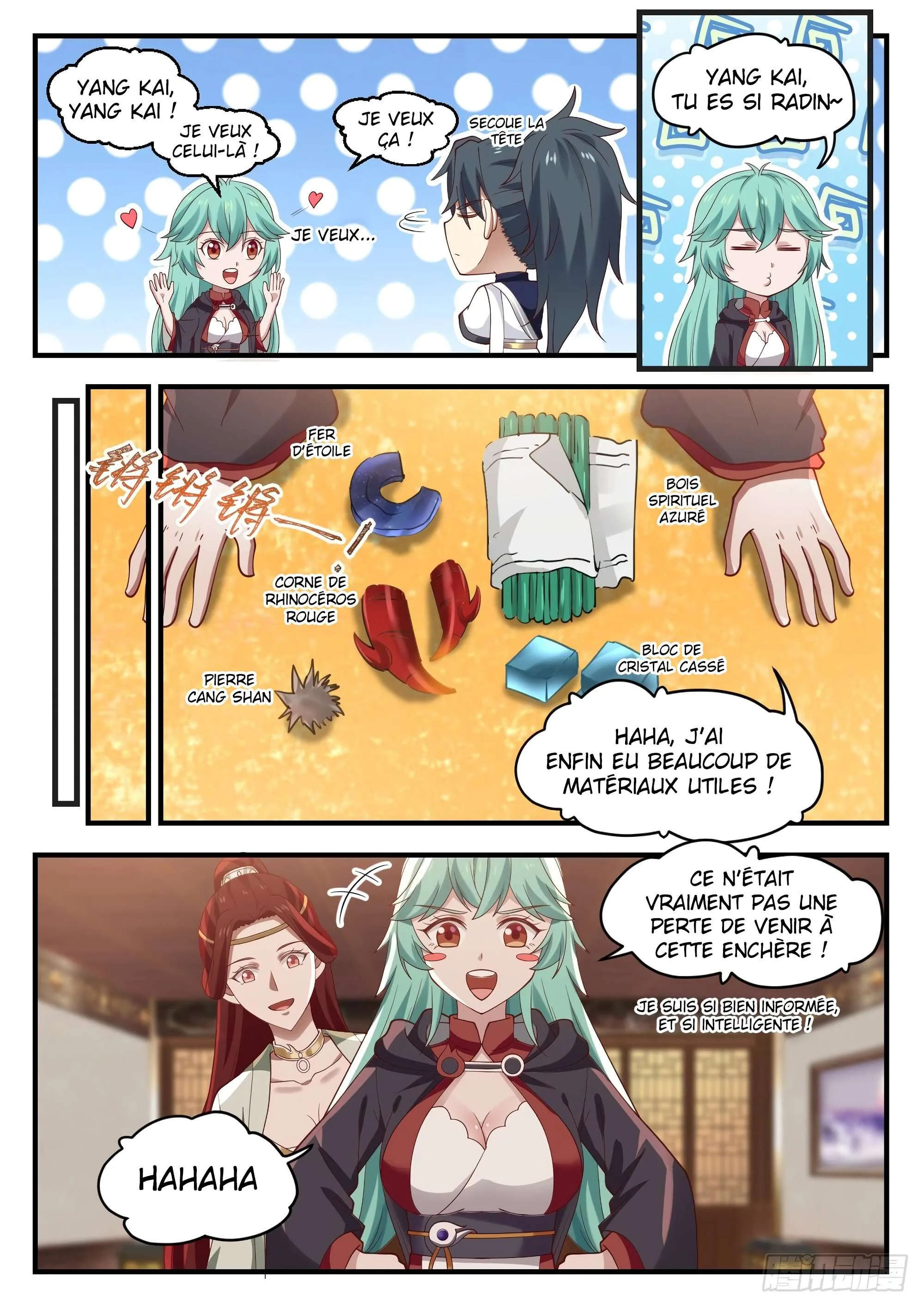Read Martial Peak FR Manga Online