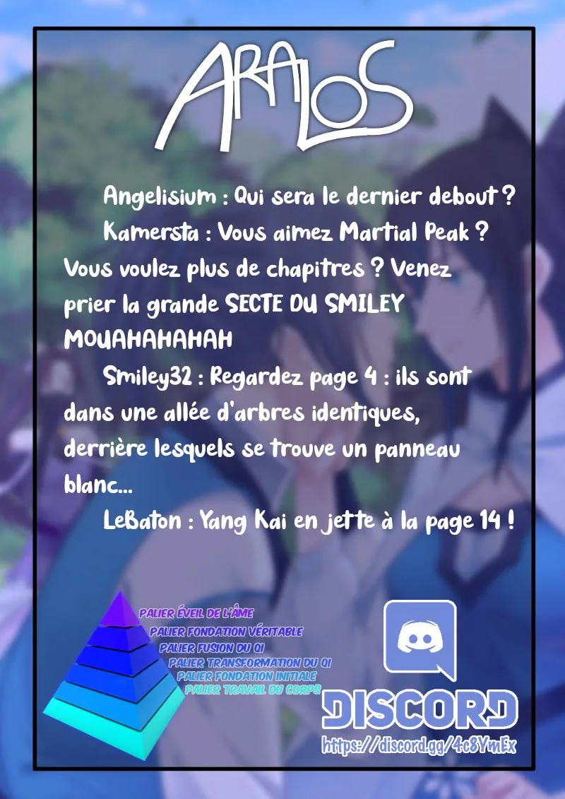 Read Martial Peak FR Manga Online