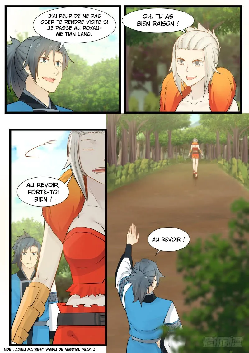 Read Martial Peak FR Manga Online