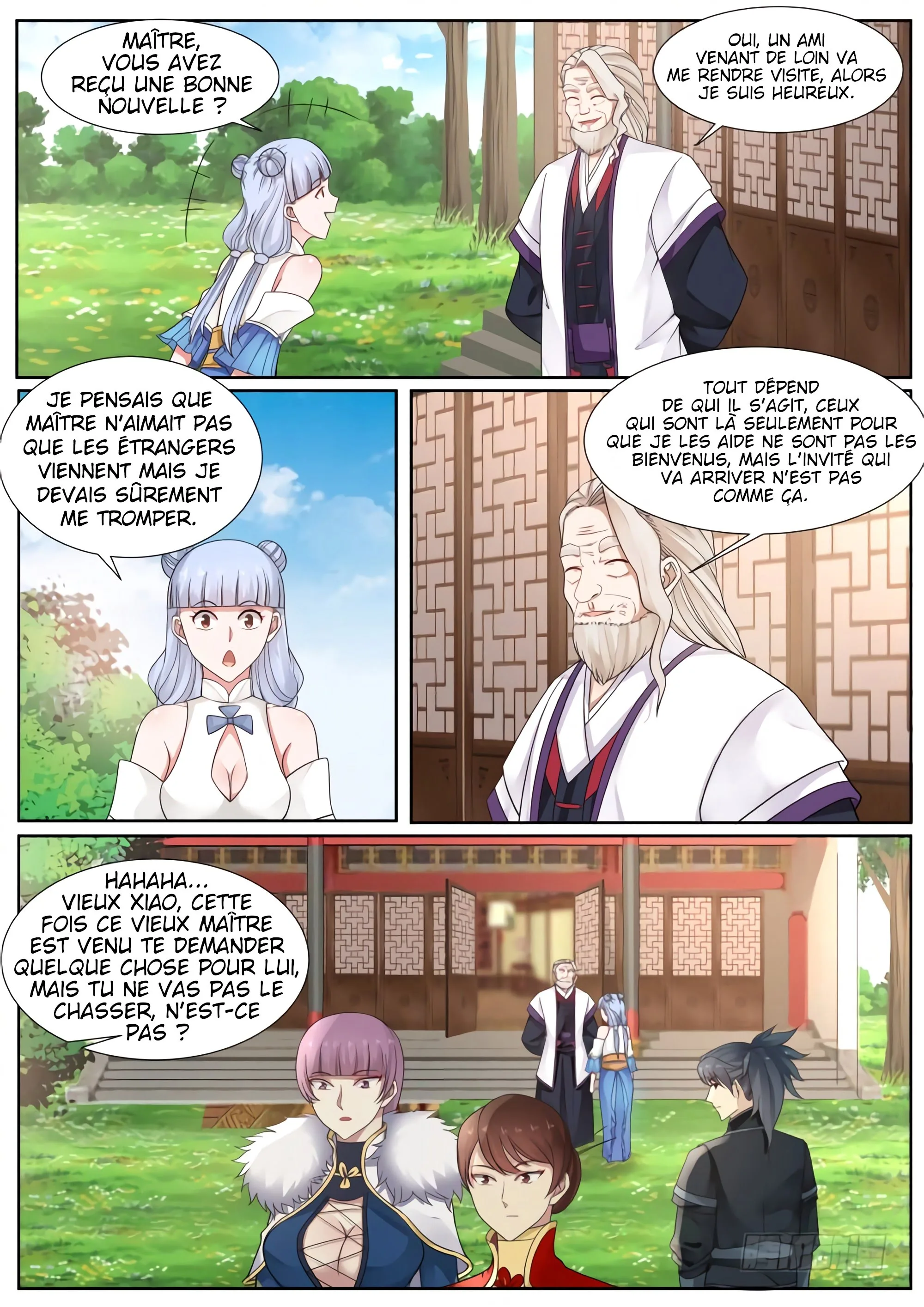 Read Martial Peak FR Manga Online
