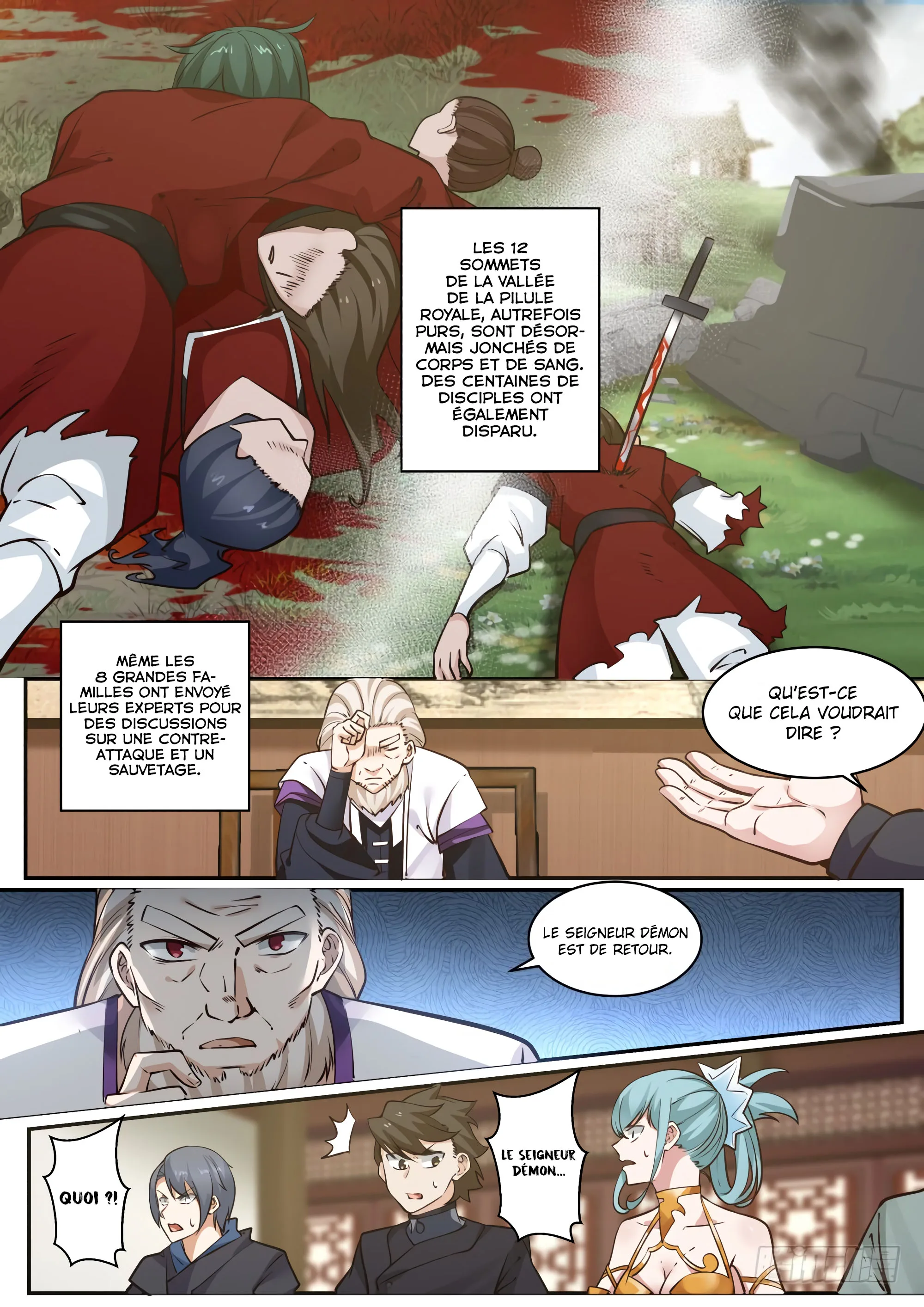 Read Martial Peak FR Manga Online