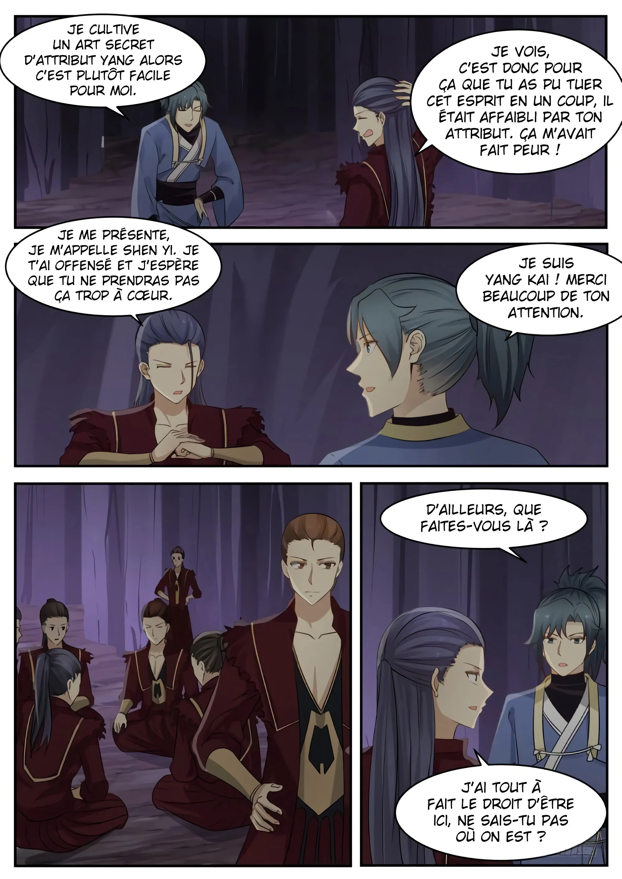 Read Martial Peak FR Manga Online