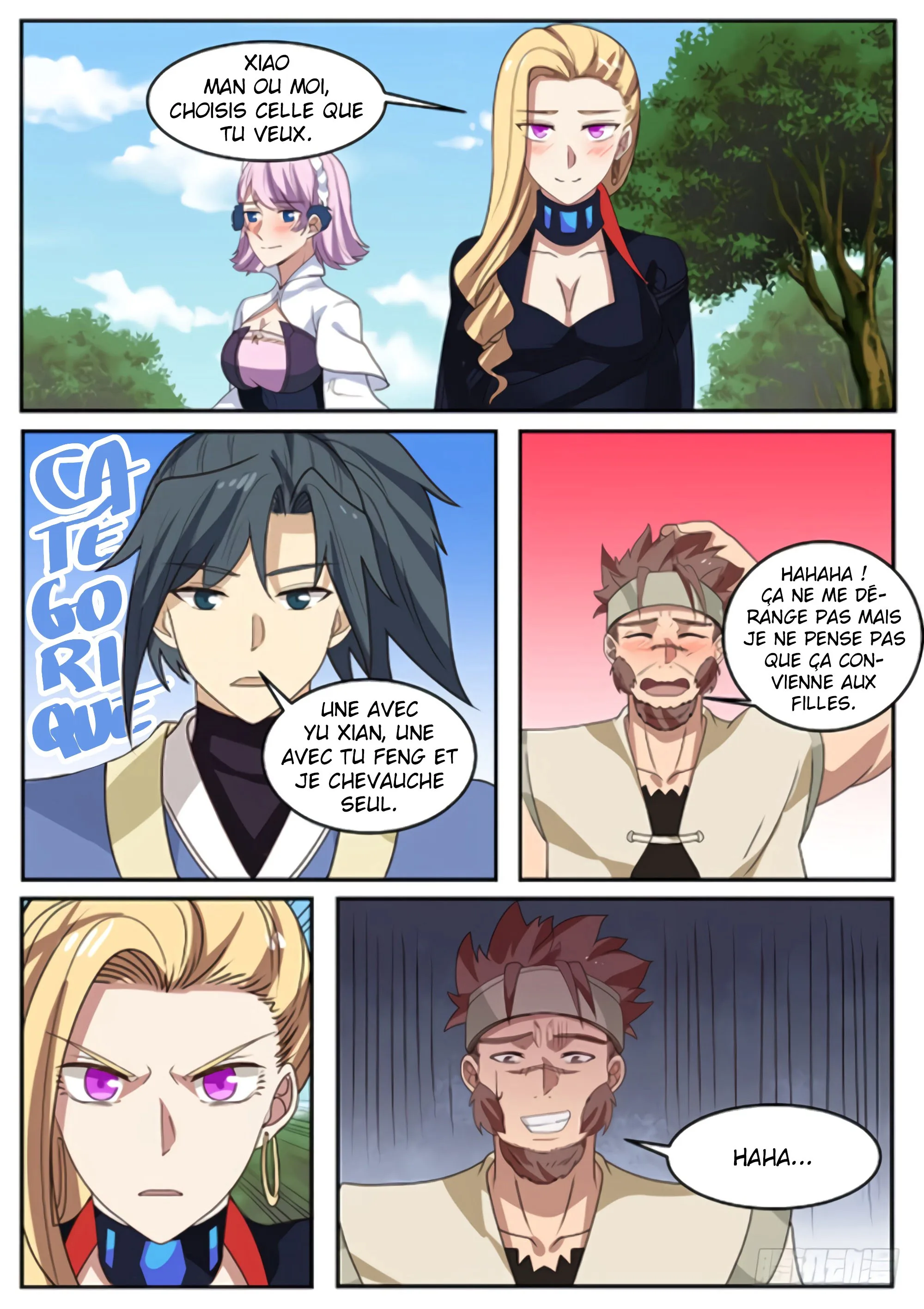 Read Martial Peak FR Manga Online