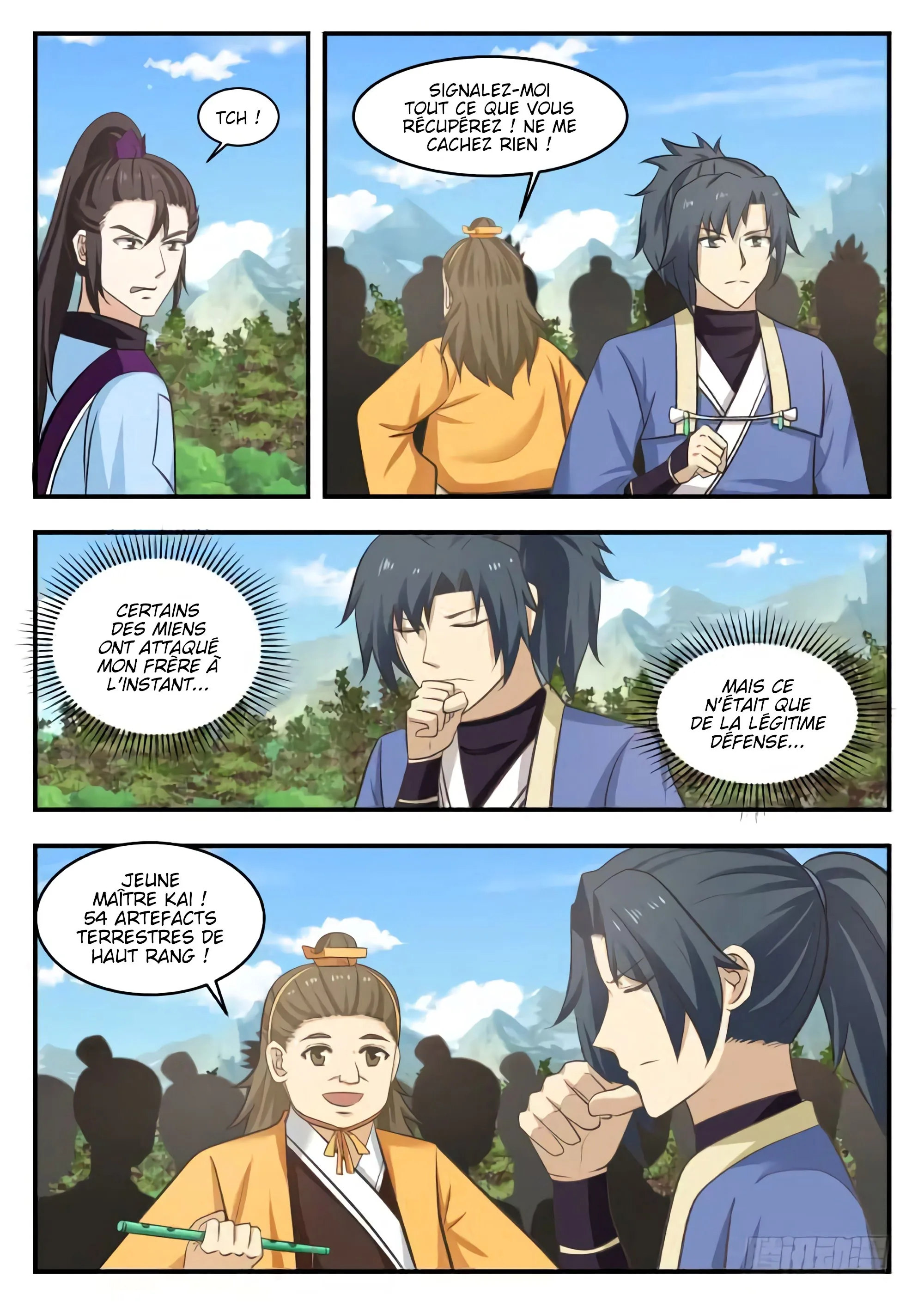 Read Martial Peak FR Manga Online
