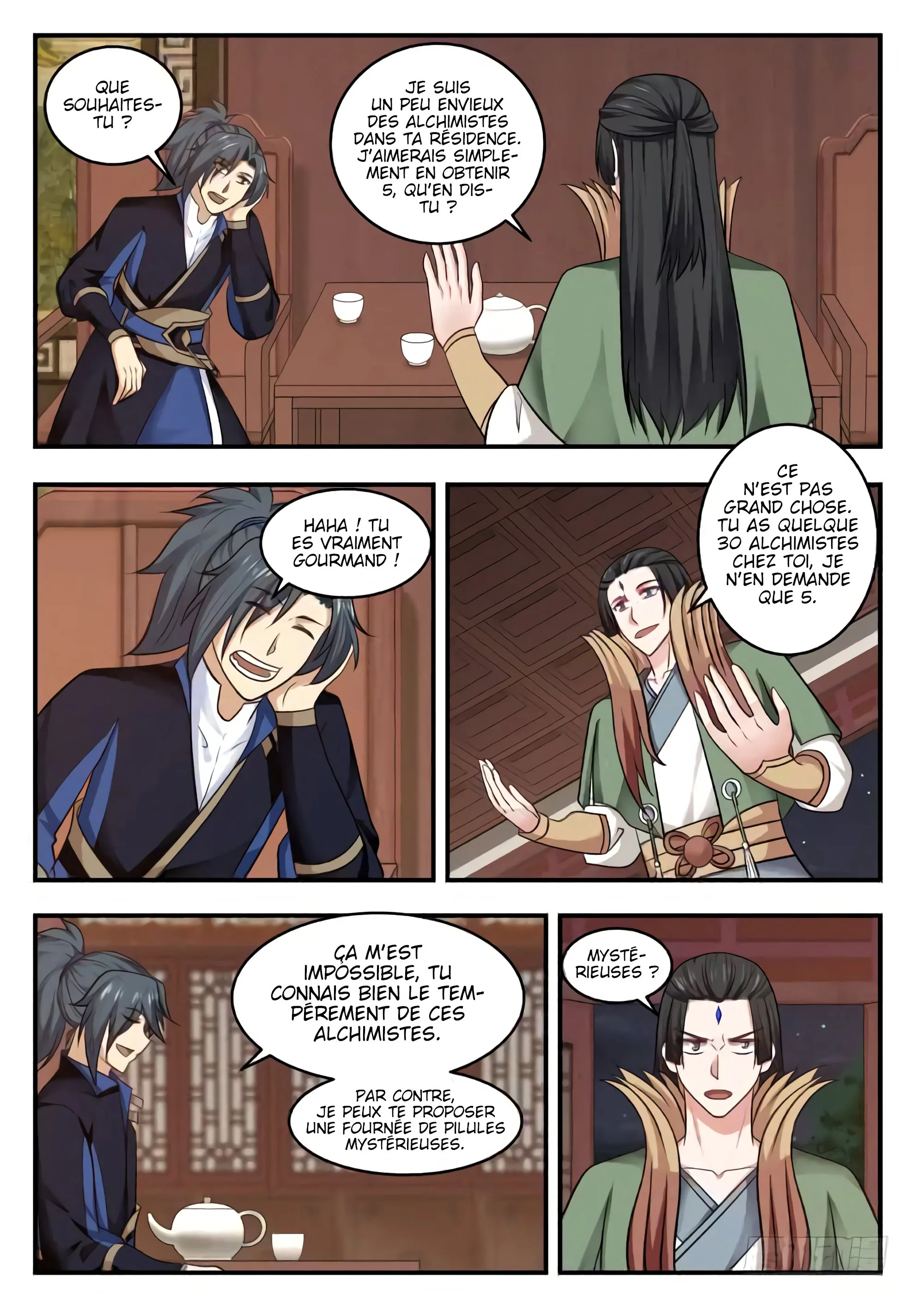 Read Martial Peak FR Manga Online