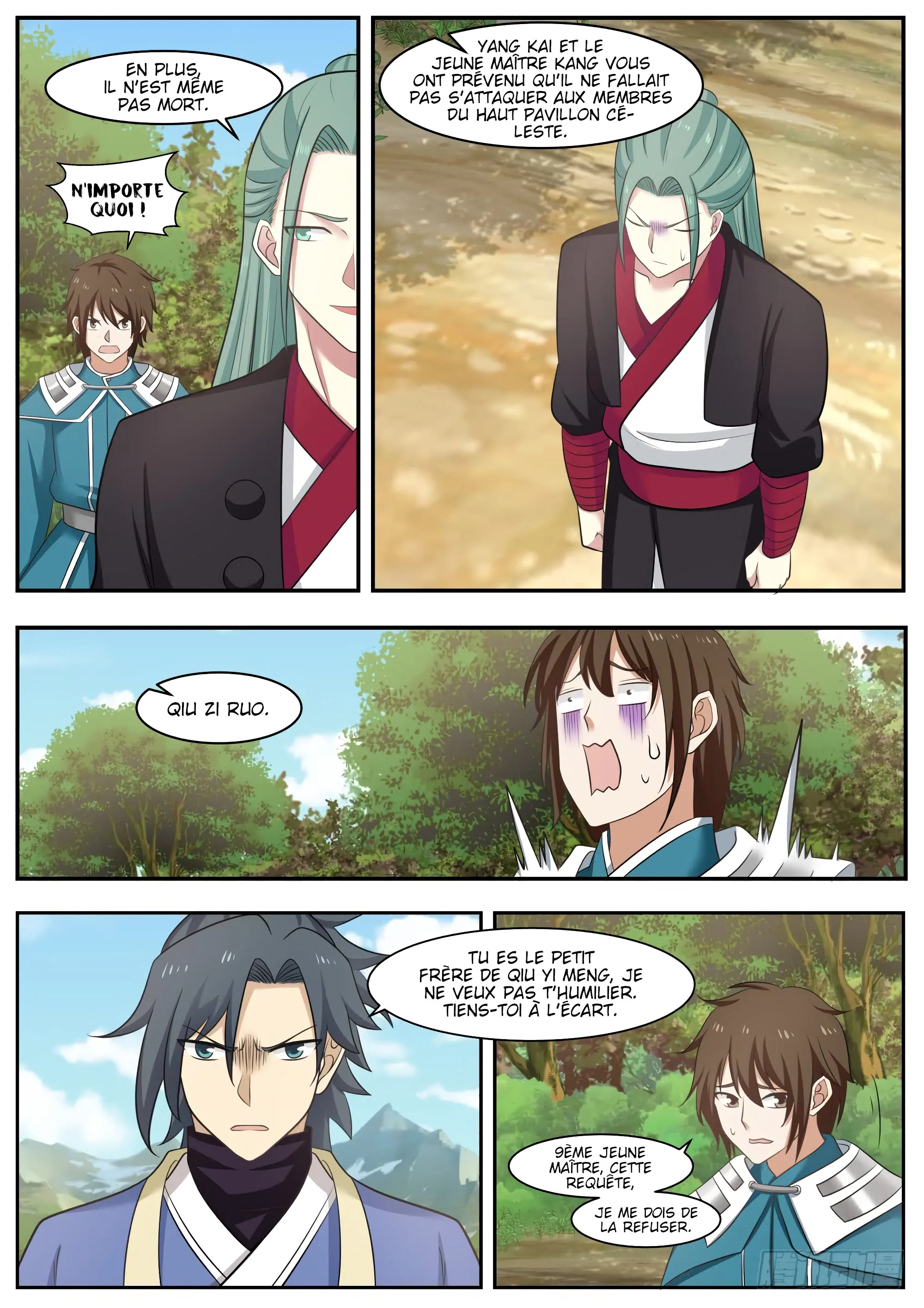 Read Martial Peak FR Manga Online