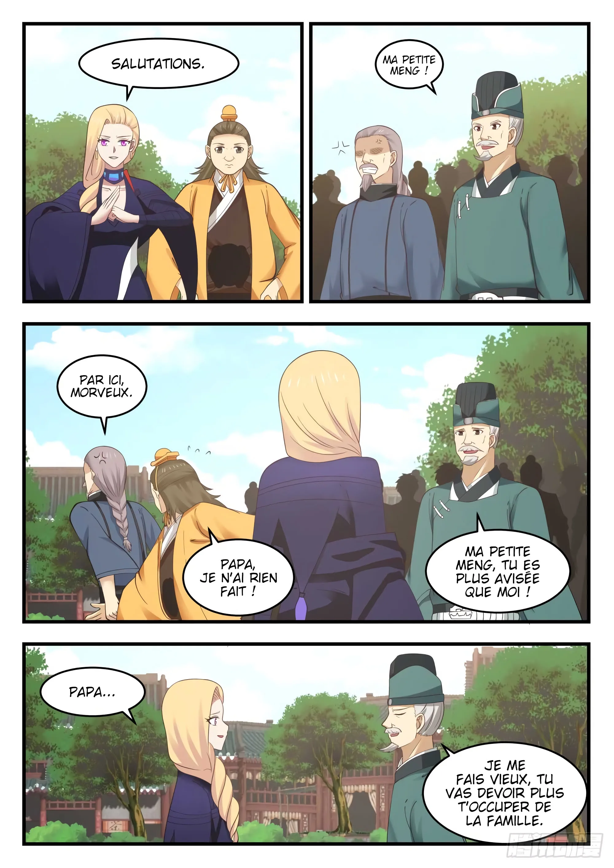 Read Martial Peak FR Manga Online