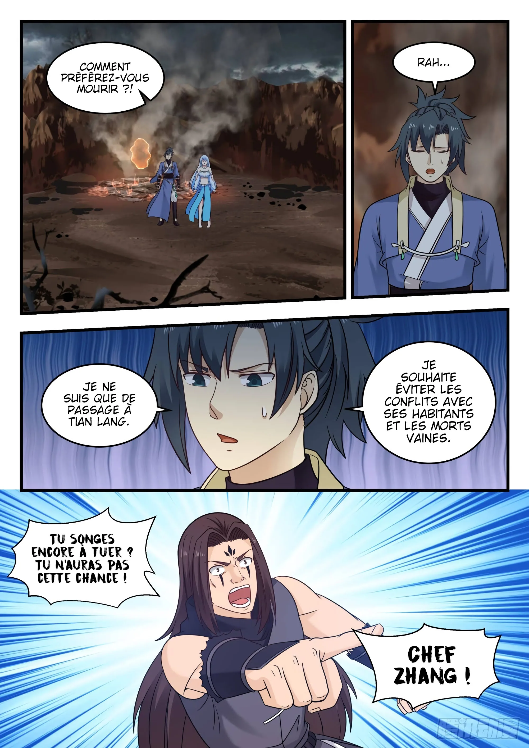 Read Martial Peak FR Manga Online