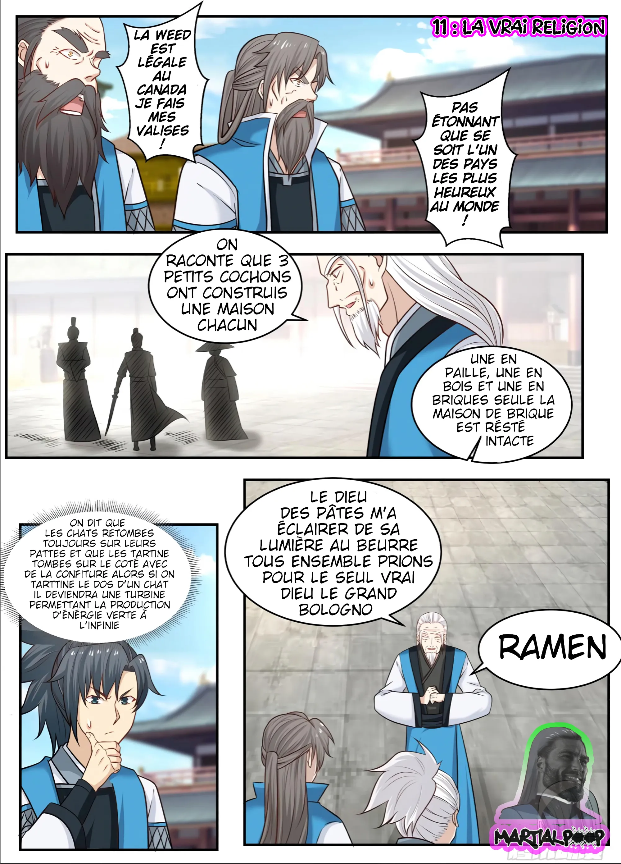 Read Martial Peak FR Manga Online