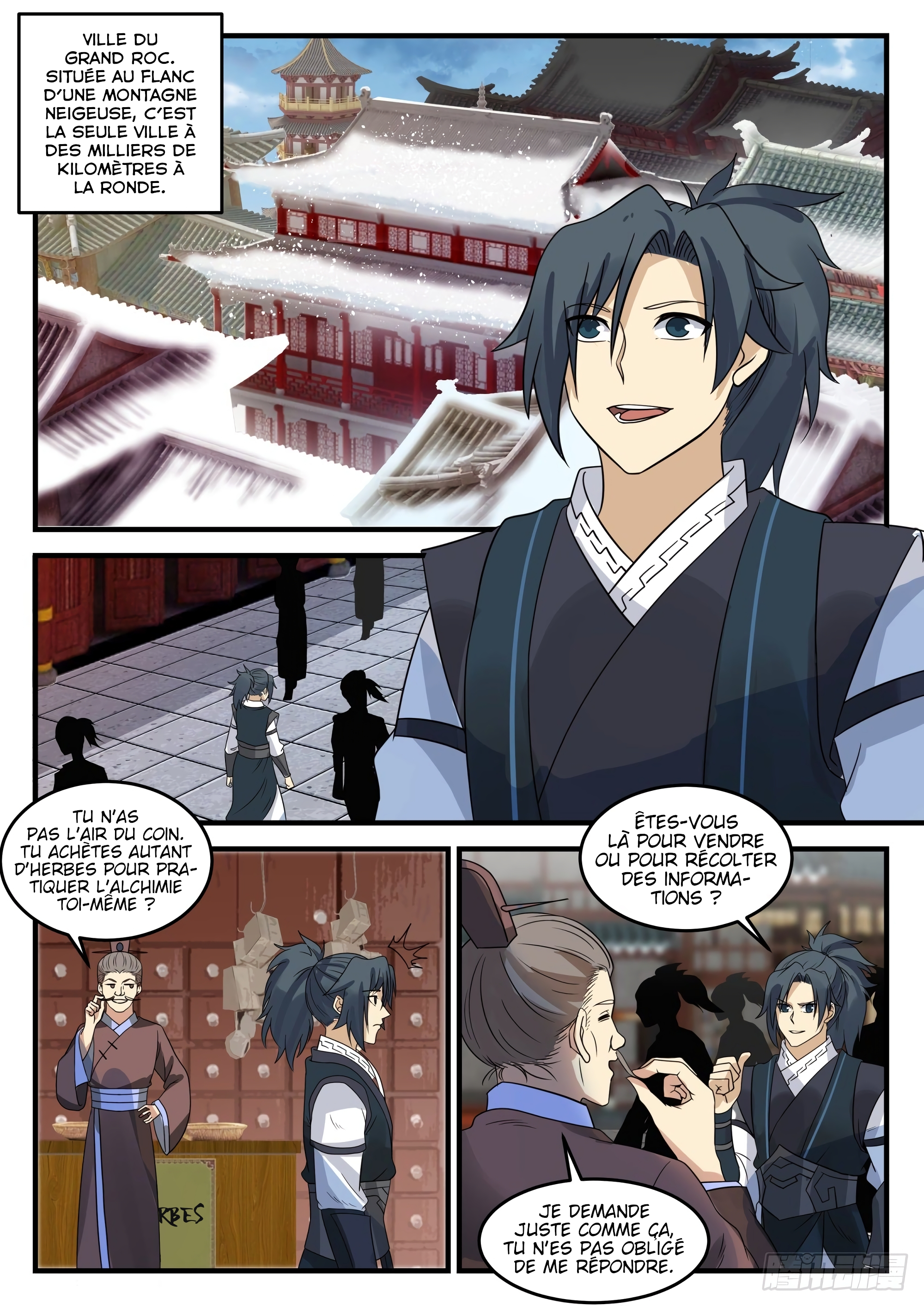 Read Martial Peak FR Manga Online