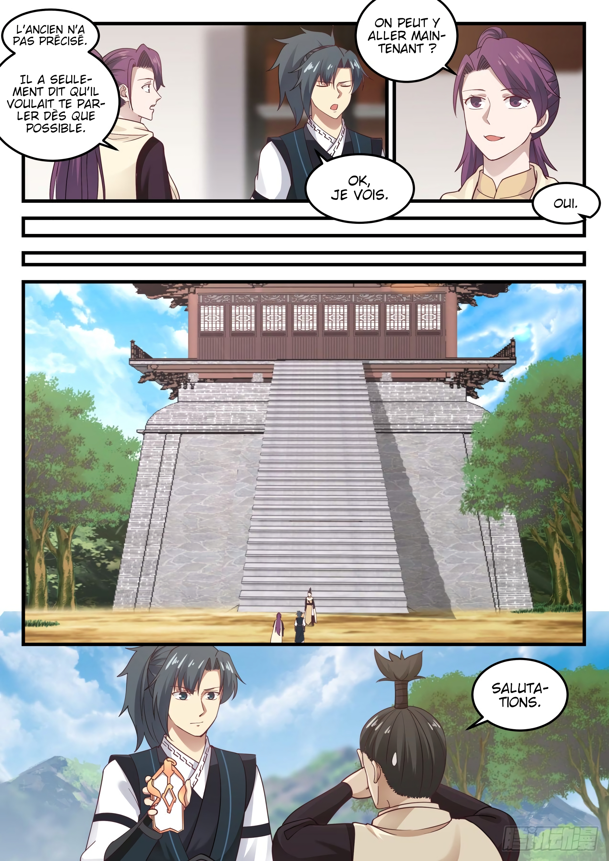 Read Martial Peak FR Manga Online
