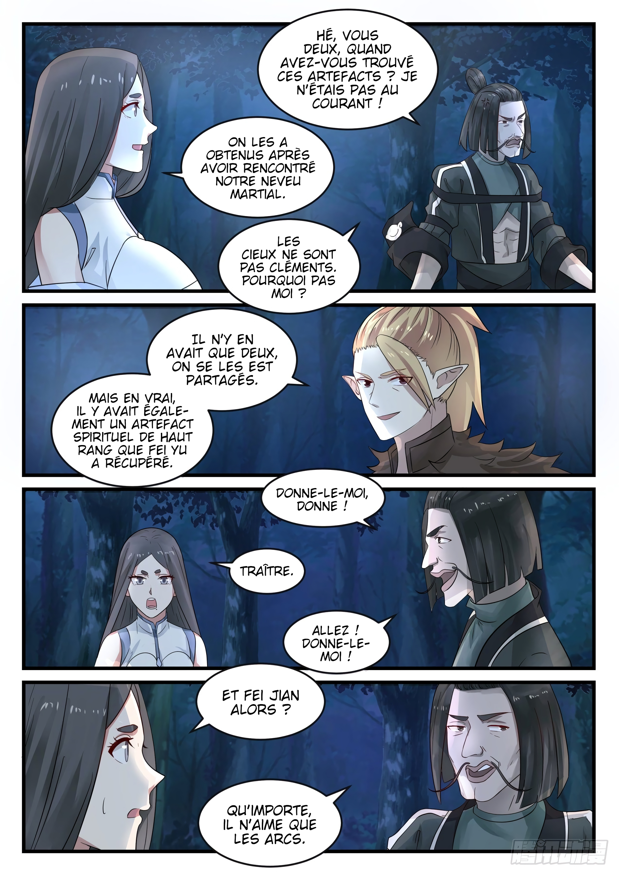 Read Martial Peak FR Manga Online