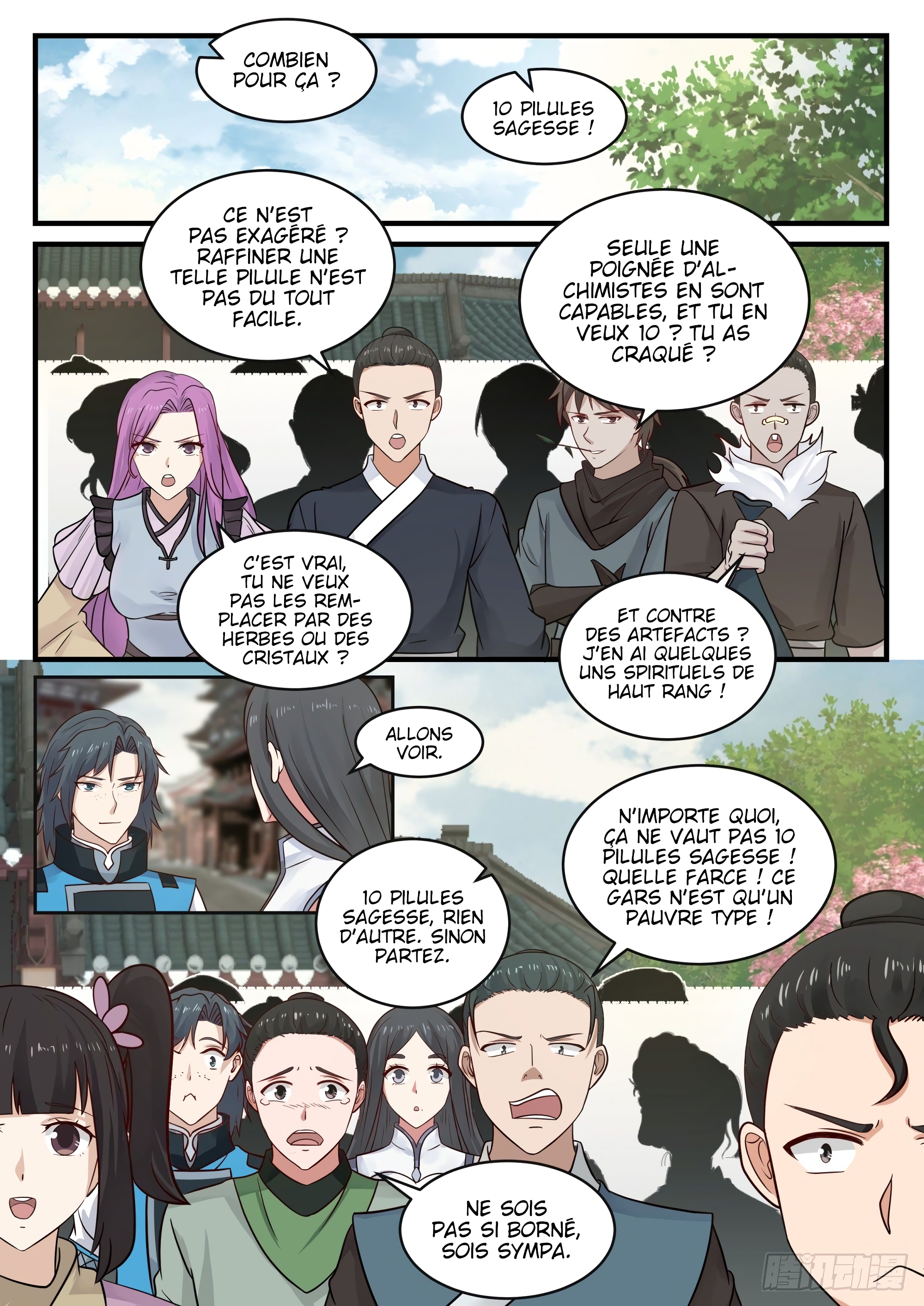 Read Martial Peak FR Manga Online