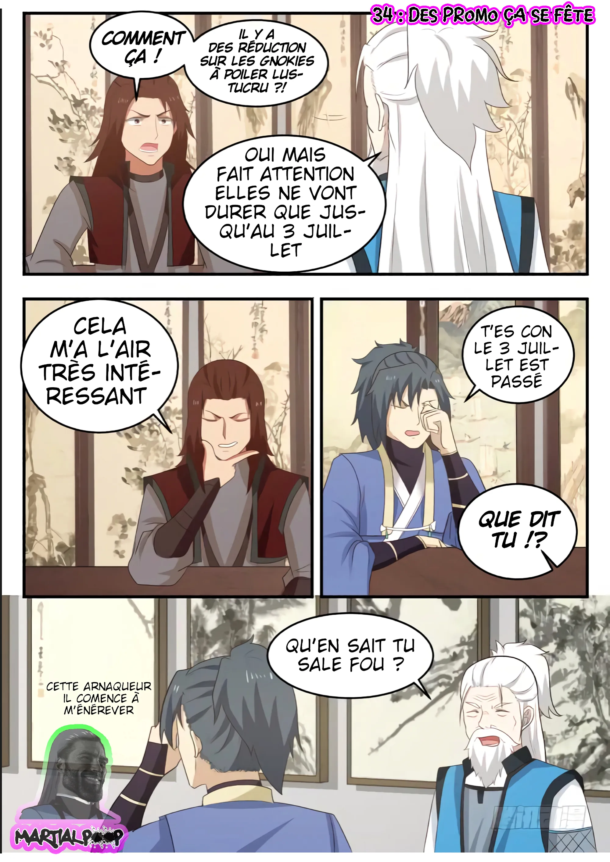 Read Martial Peak FR Manga Online