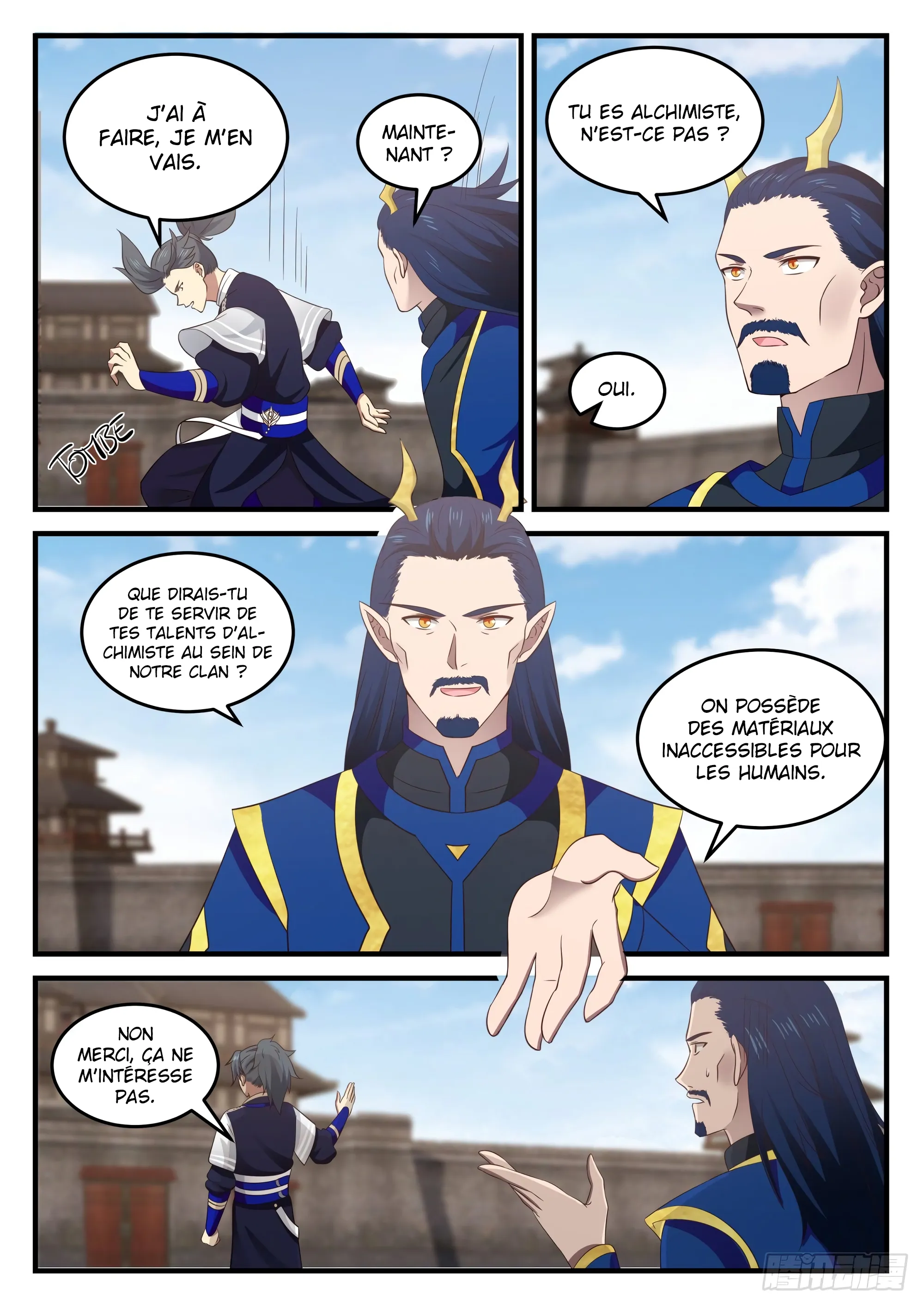 Read Martial Peak FR Manga Online