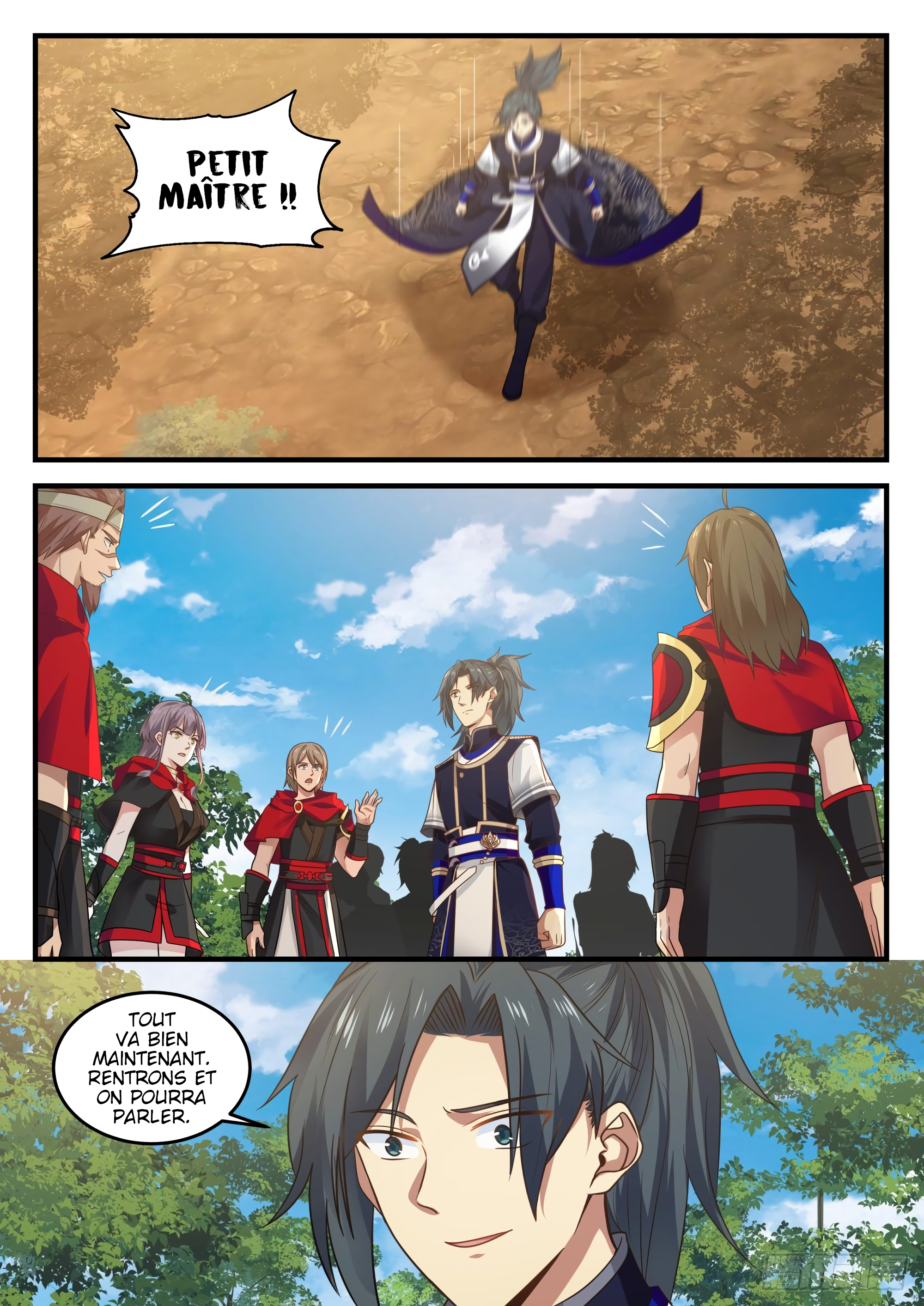 Read Martial Peak FR Manga Online